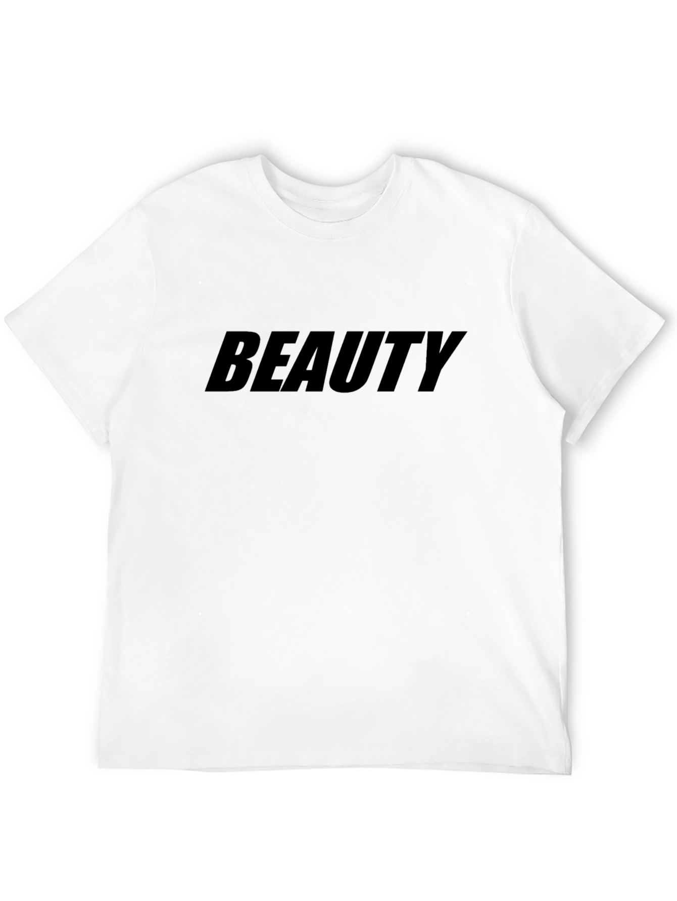 Beauty Black T-Shirt - Stylish Graphic Tee
