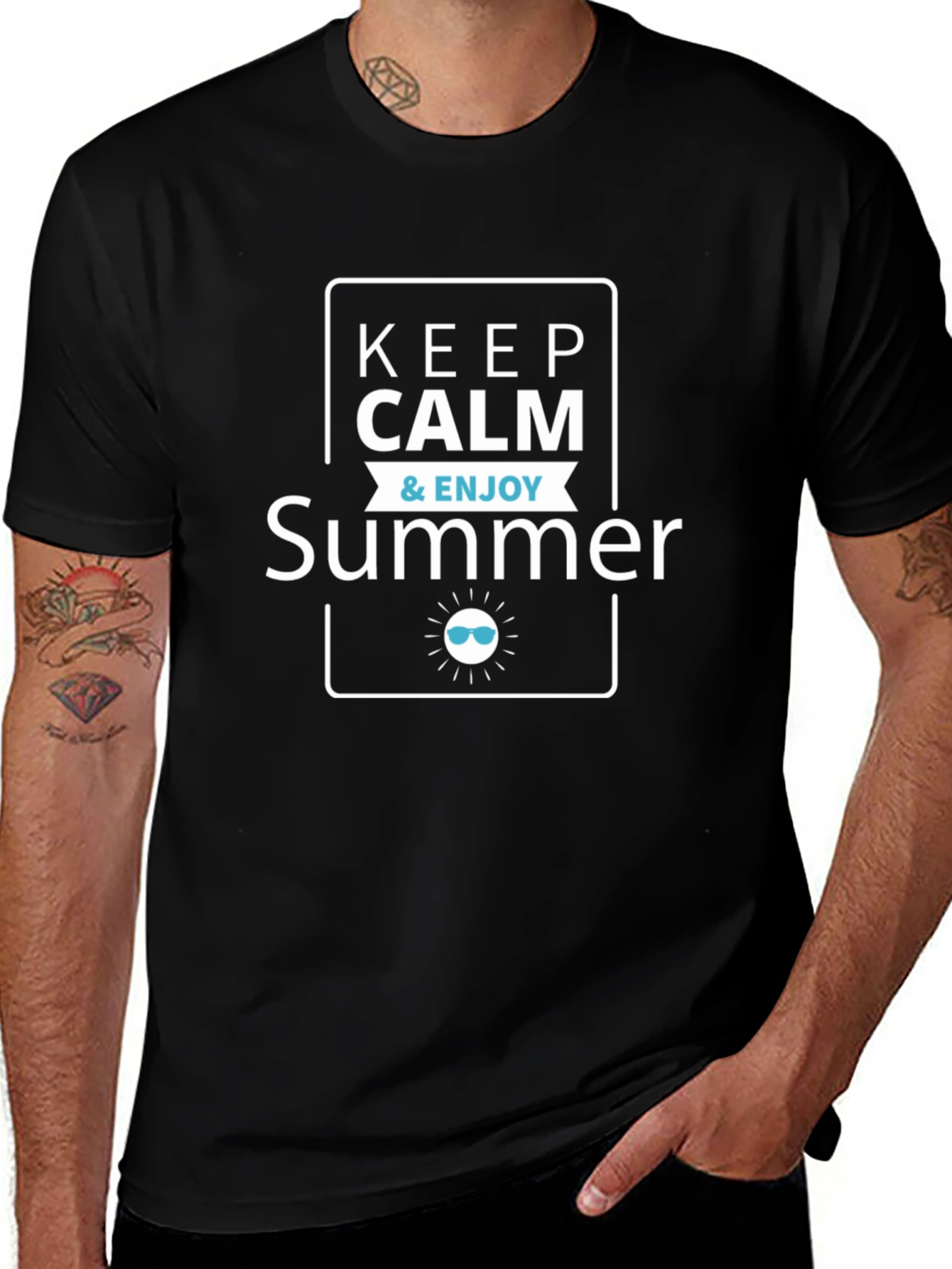 Keep Calm & Enjoy Summer T-Shirt