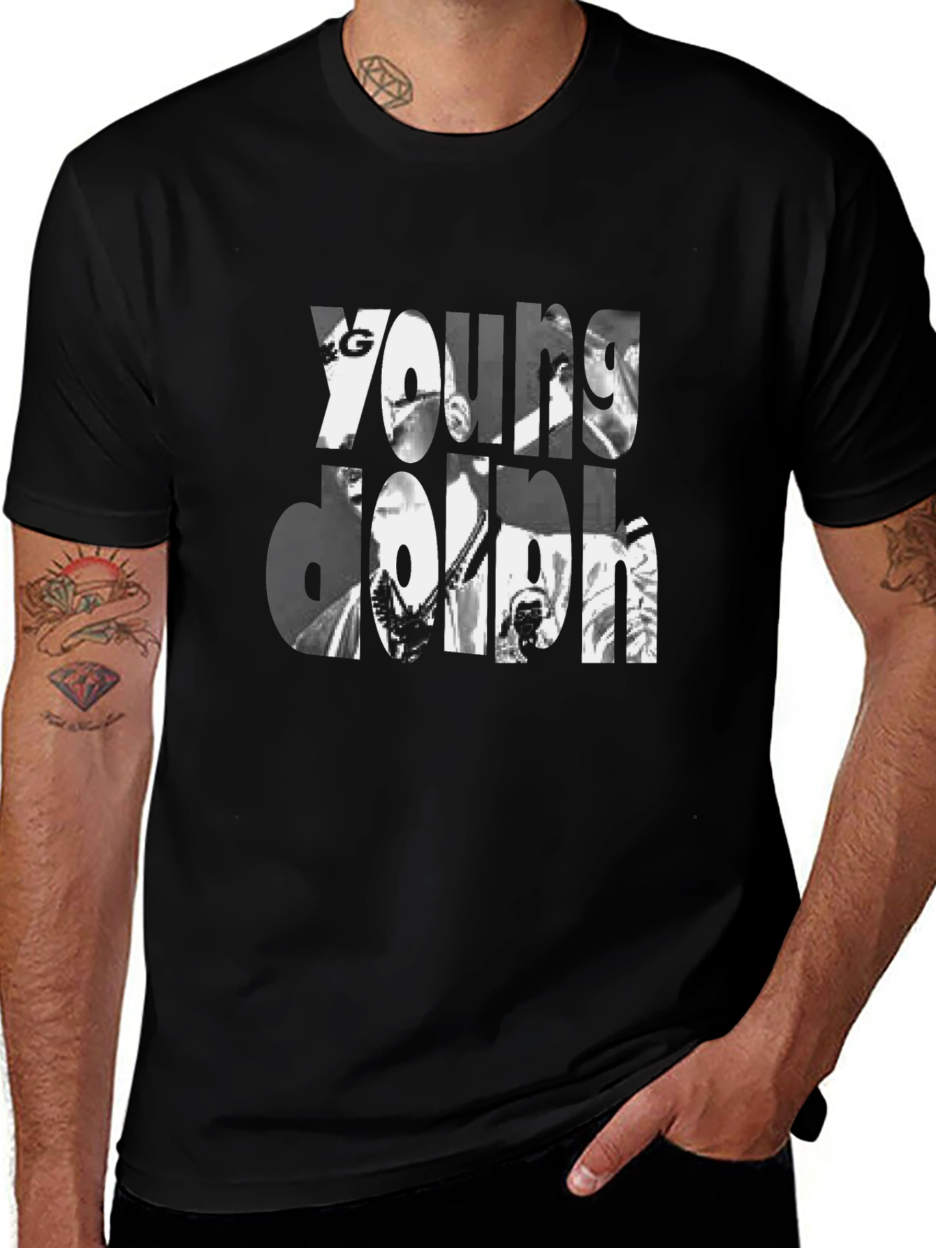 Young Dolph Black T-Shirt