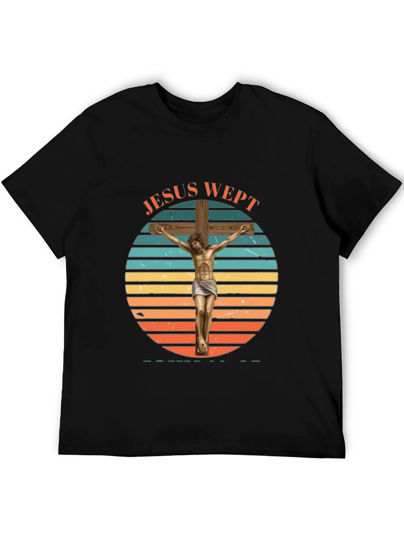 Jesus Wept T-Shirt Christian Faith Tee
