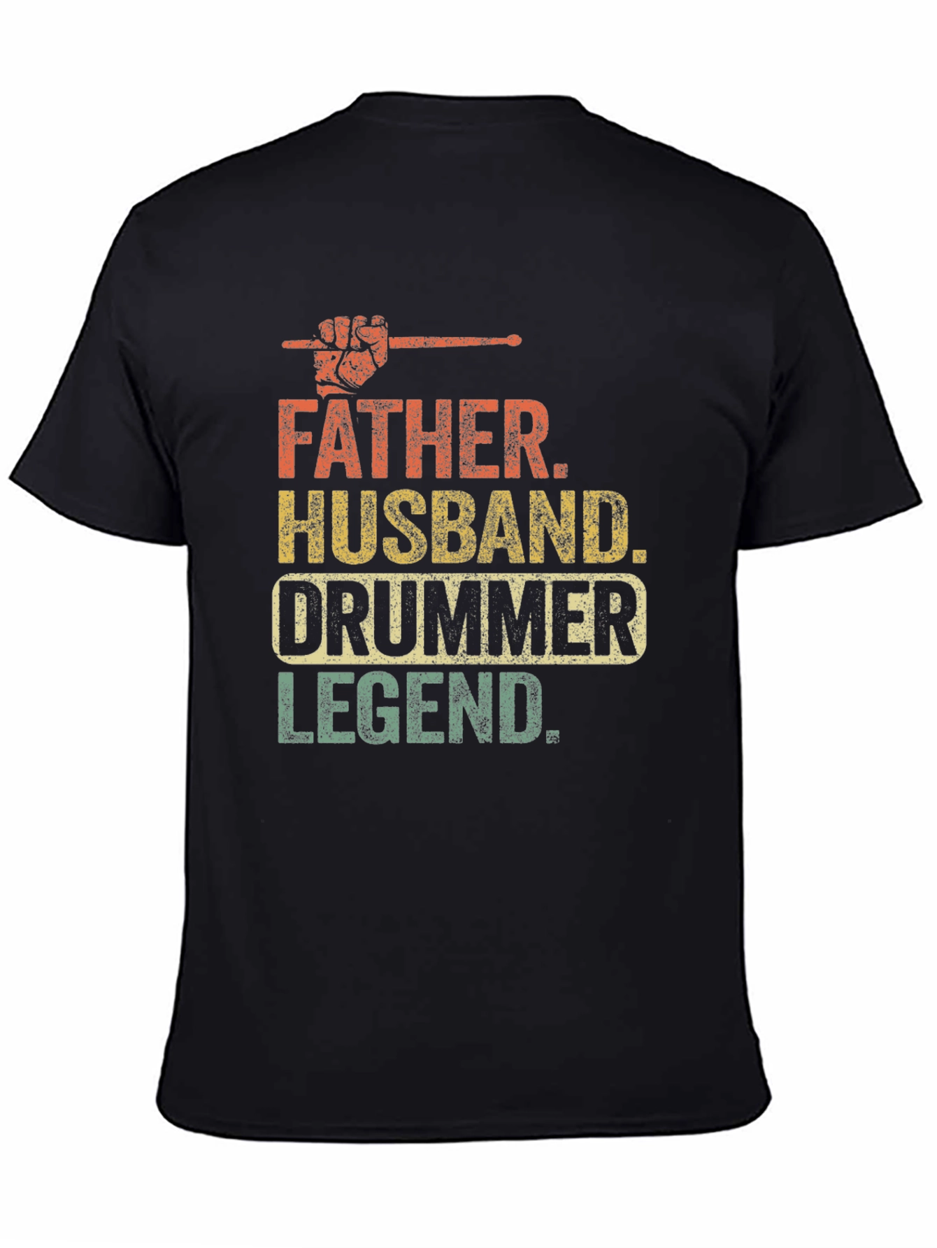 Father Husband Drummer Legend T-Shirt