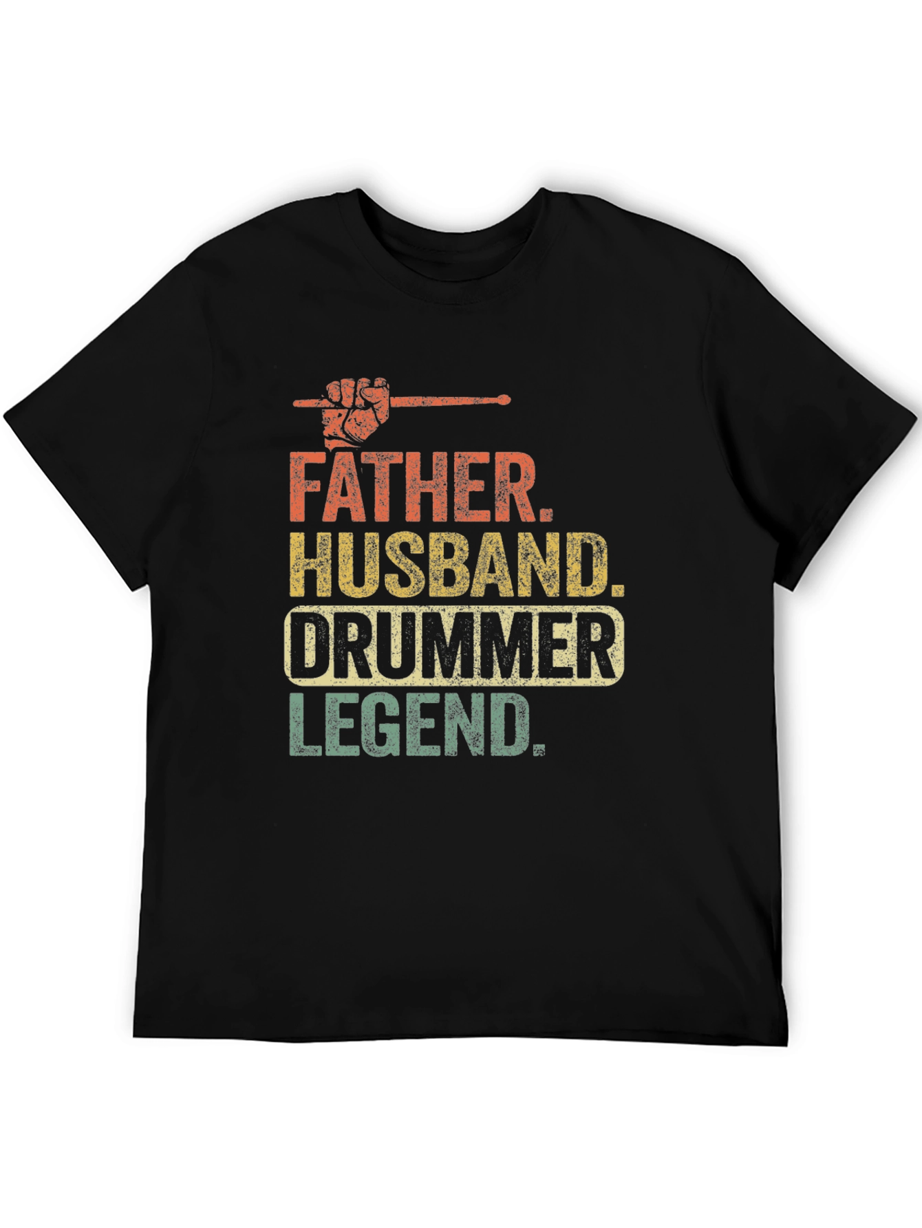 Father Husband Drummer Legend T-Shirt