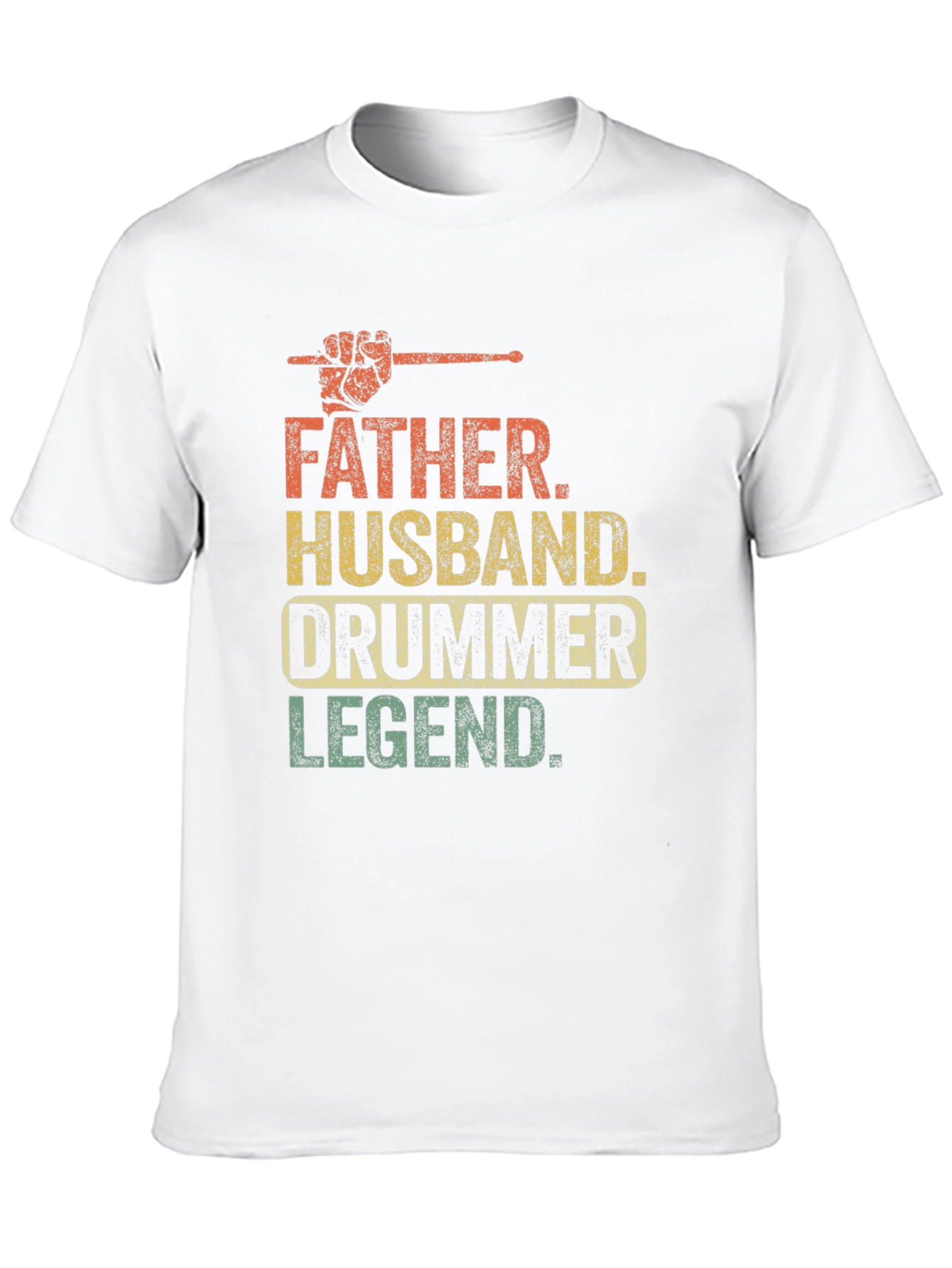 Father Husband Drummer Legend T-Shirt