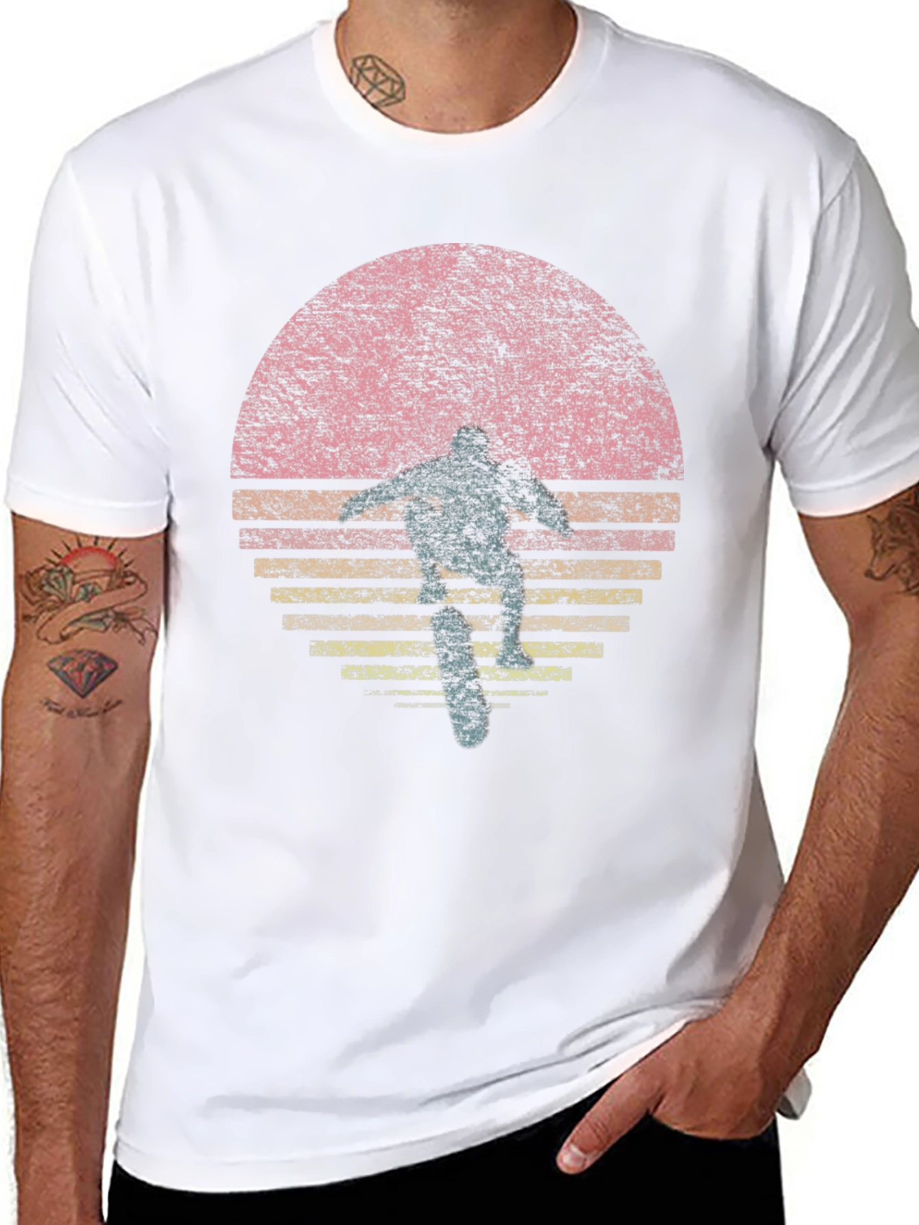 Sunset Silhouette Black T-Shirt