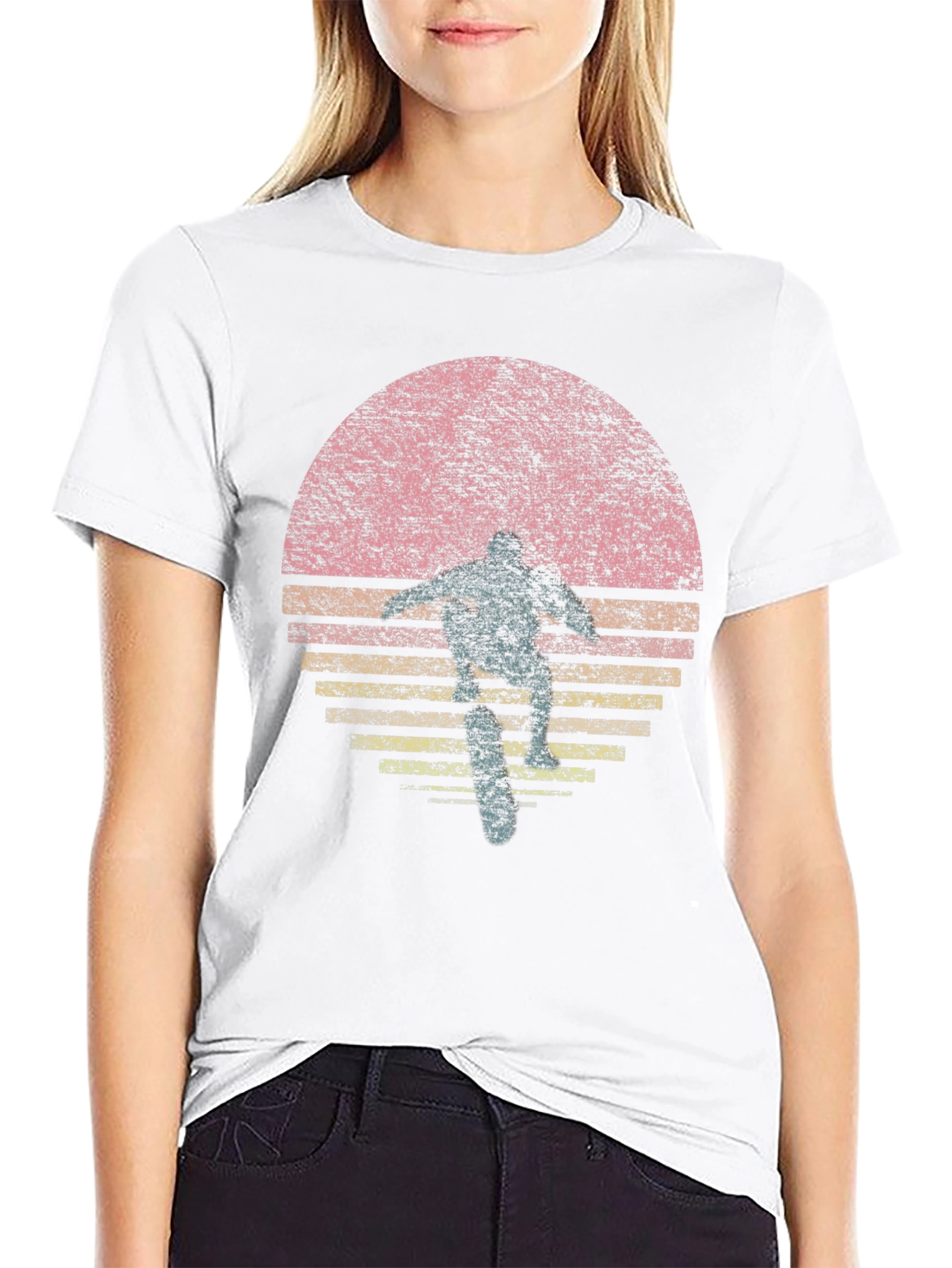 Sunset Silhouette Black T-Shirt