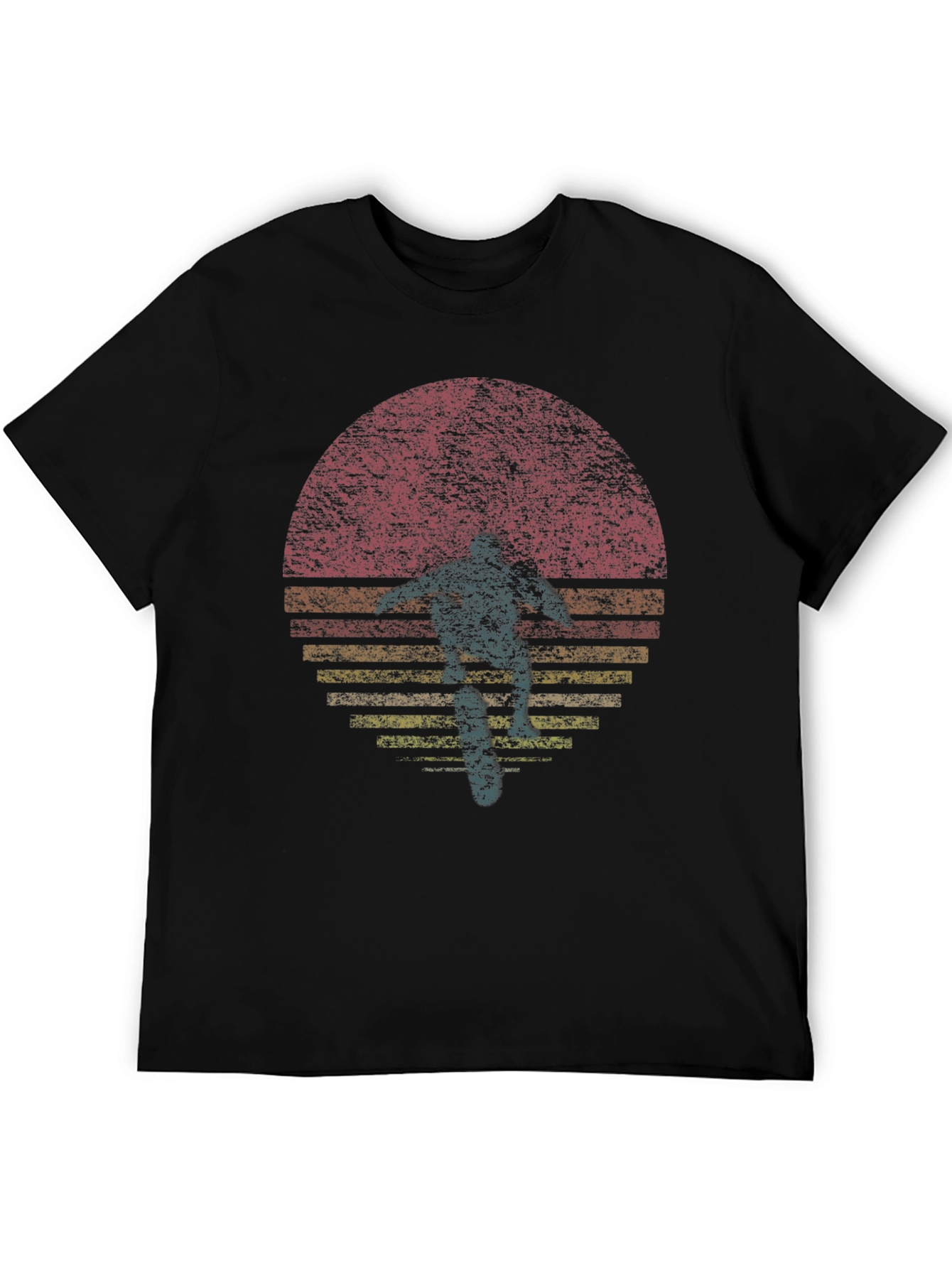 Sunset Silhouette Black T-Shirt