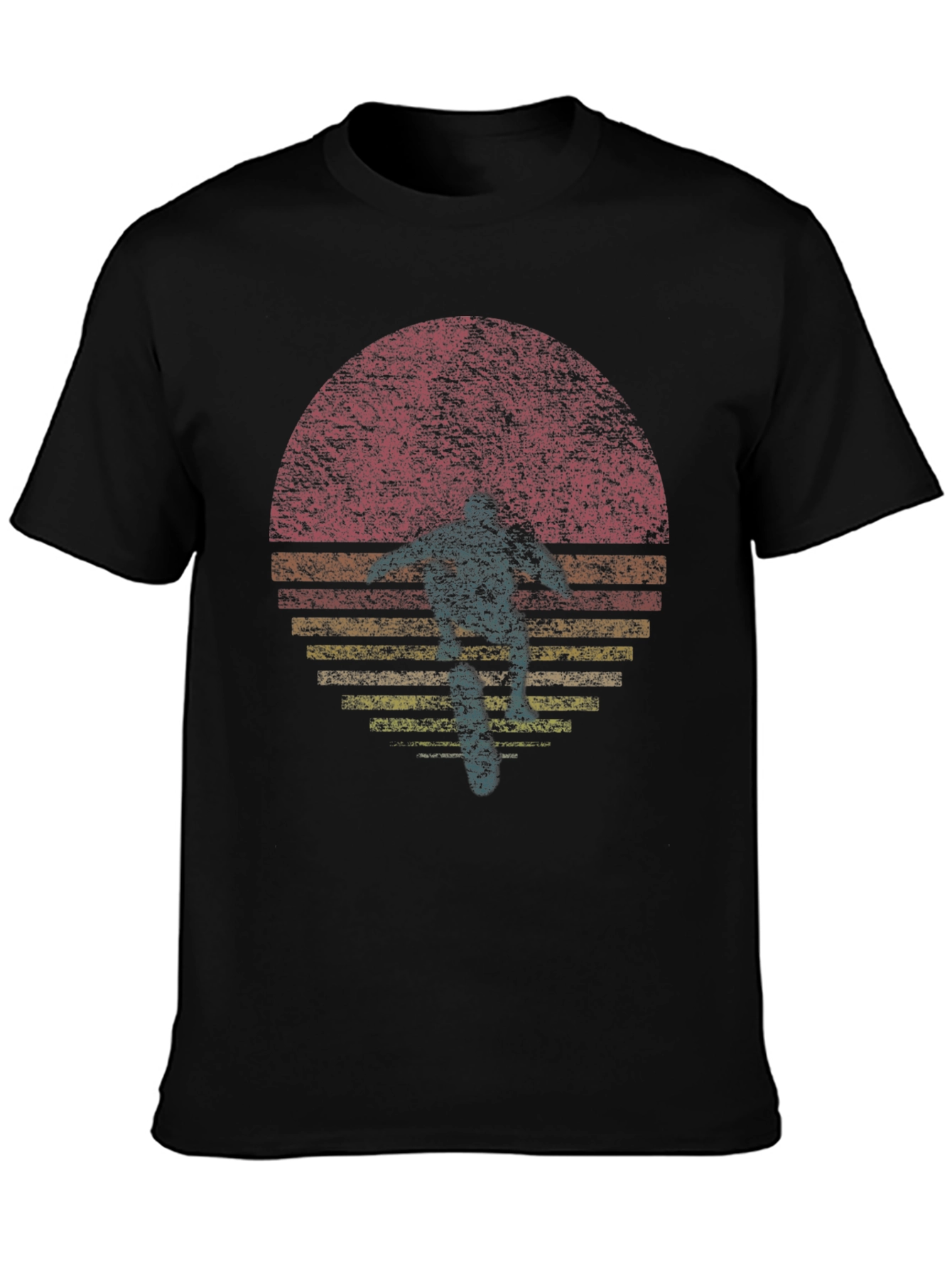 Sunset Silhouette Black T-Shirt