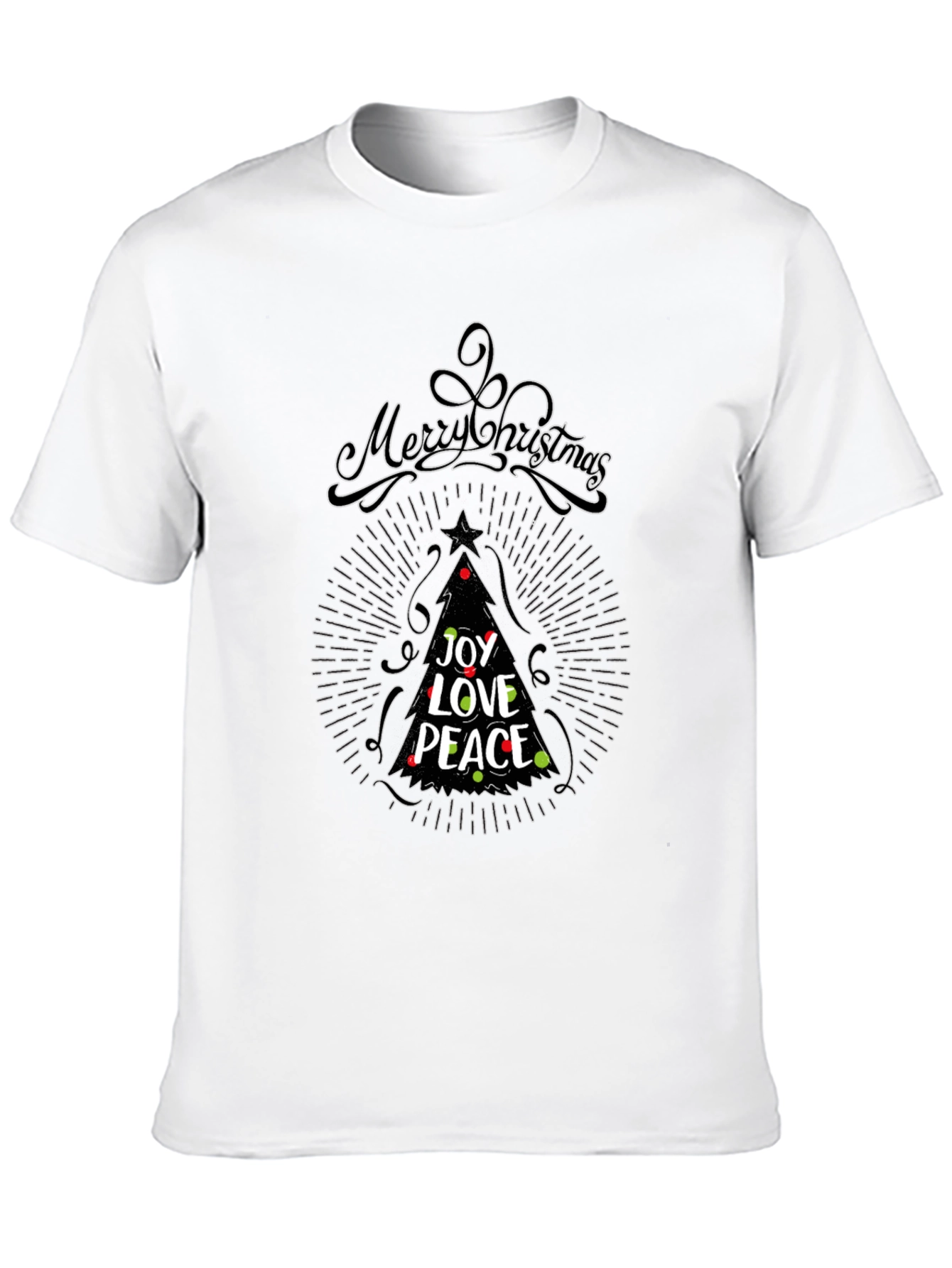 Merry Christmas Joy Love Peace Tee