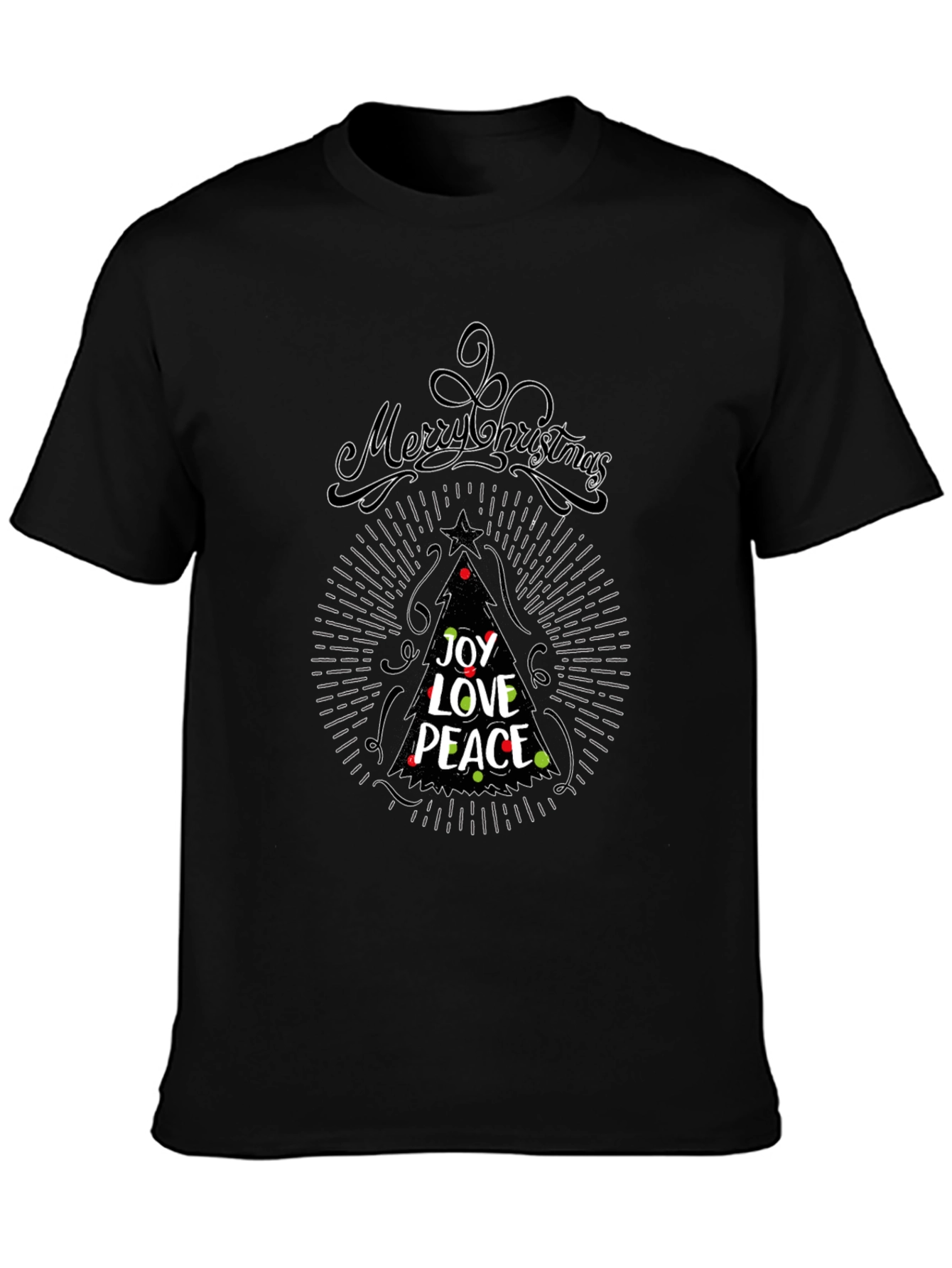 Merry Christmas Joy Love Peace Tee