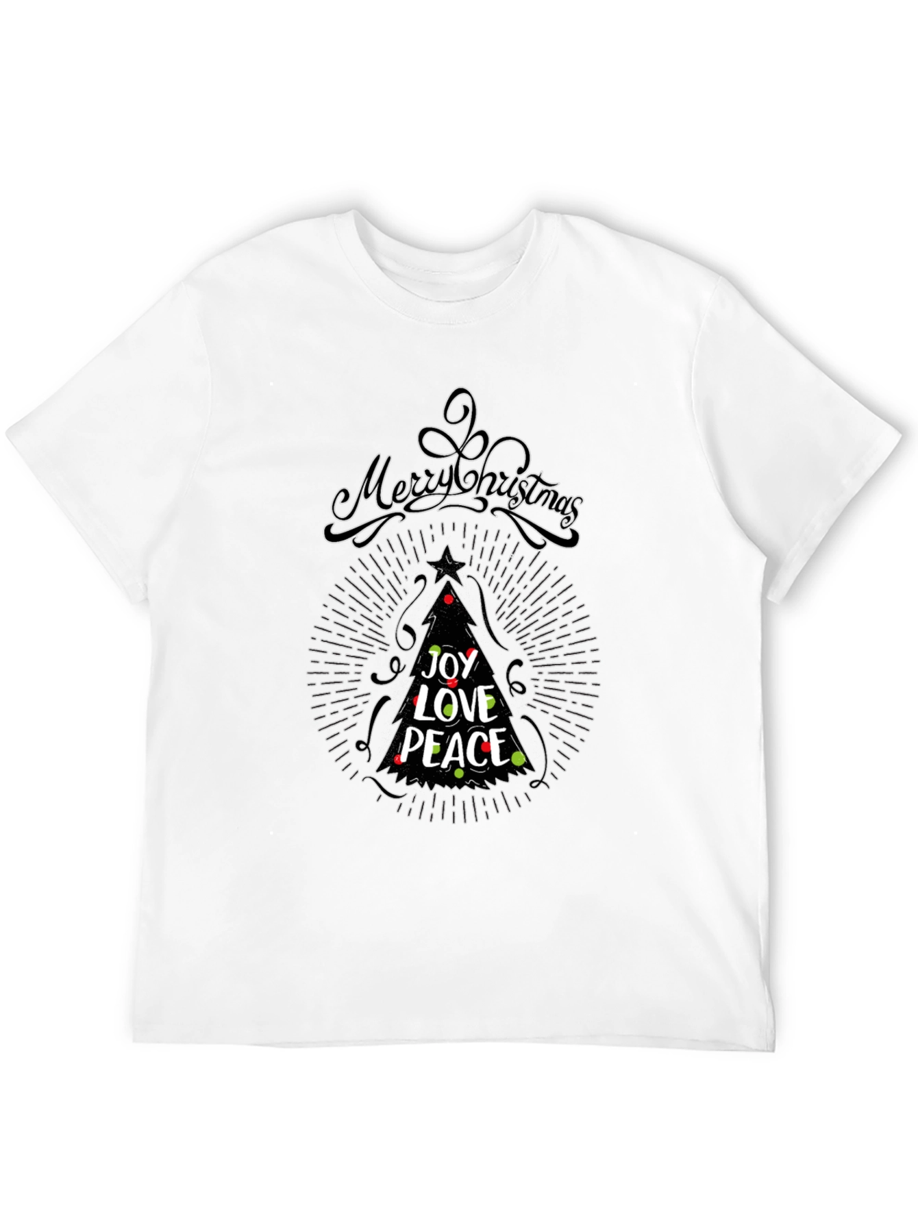 Merry Christmas Joy Love Peace Tee