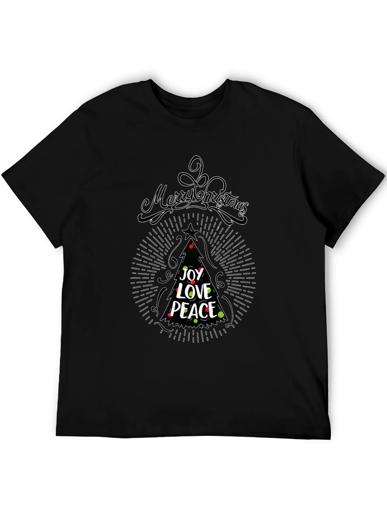 Merry Christmas Joy Love Peace Tee
