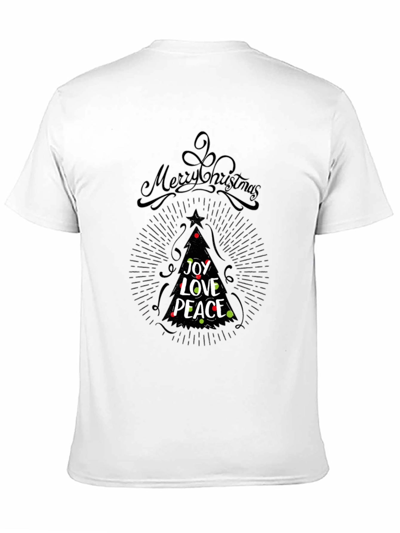 Merry Christmas Joy Love Peace Tee