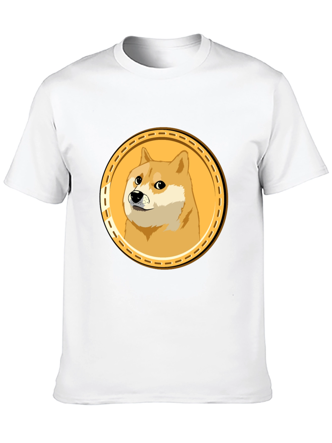 Doge Meme Coin Black T-Shirt