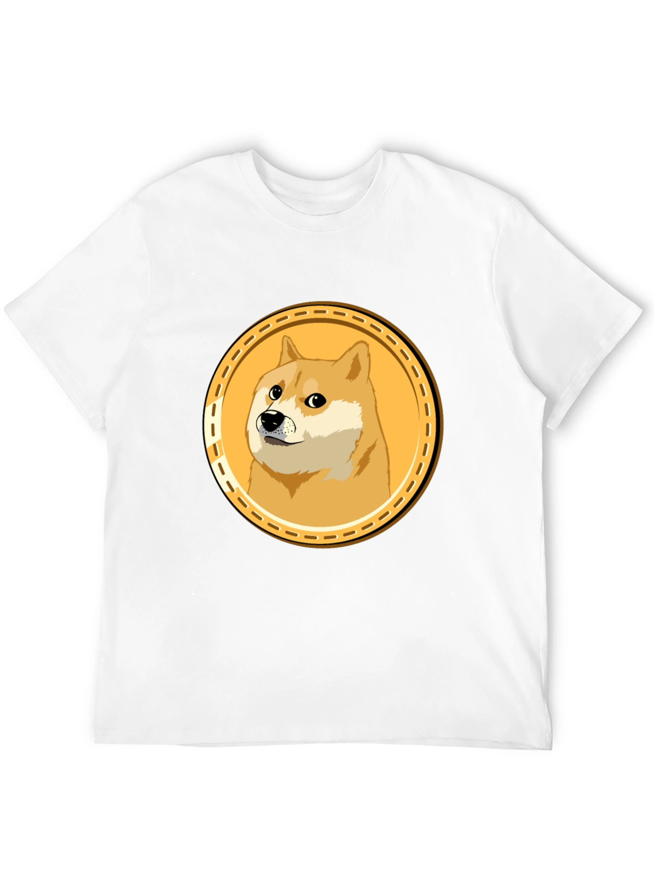 Doge Meme Coin Black T-Shirt