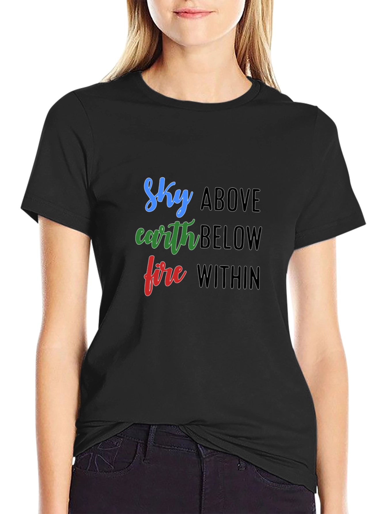 Sky Earth Fire T-Shirt - Element Inspired Tee