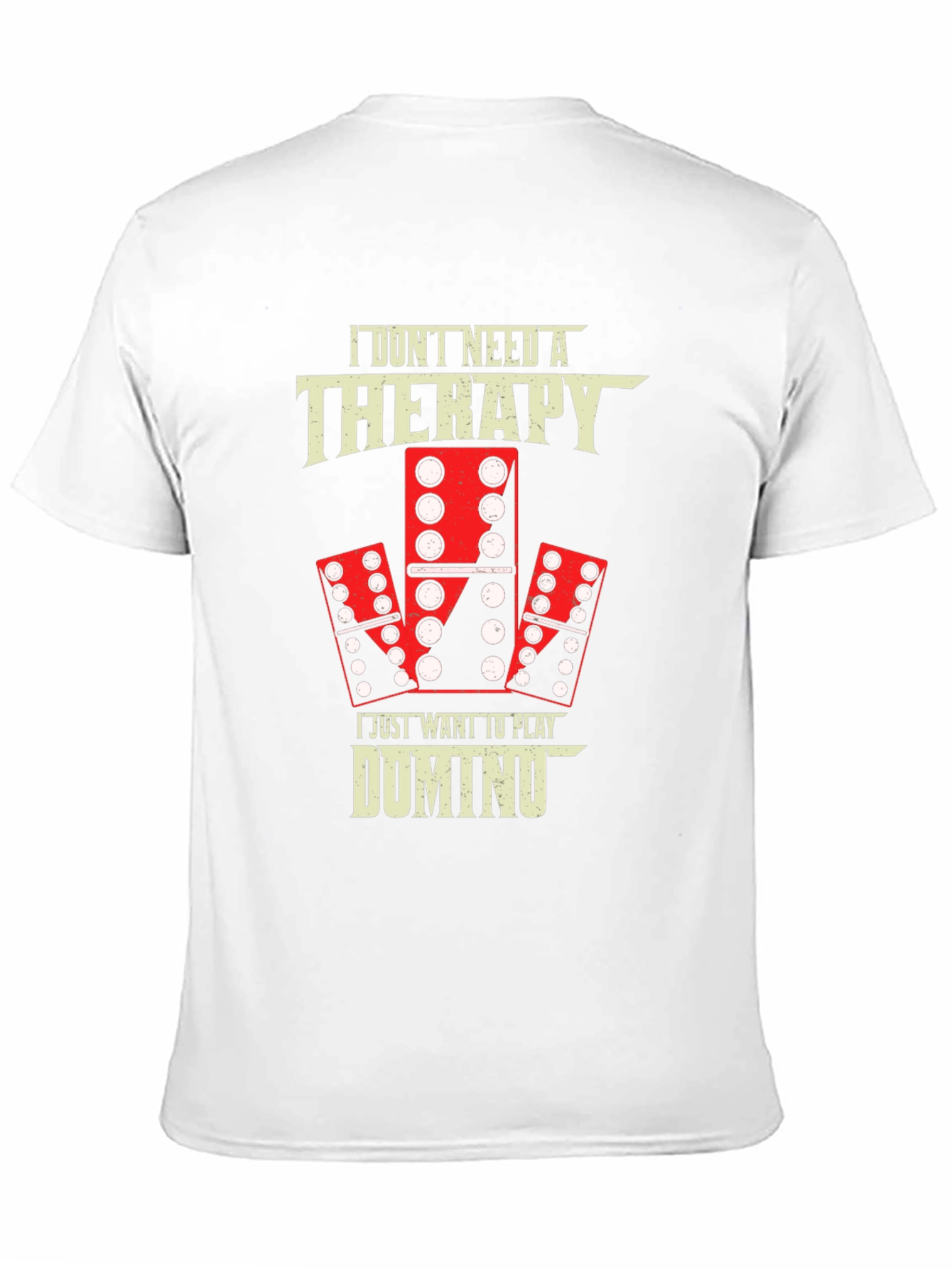 Domino Therapy T-Shirt - Play Dominoes!