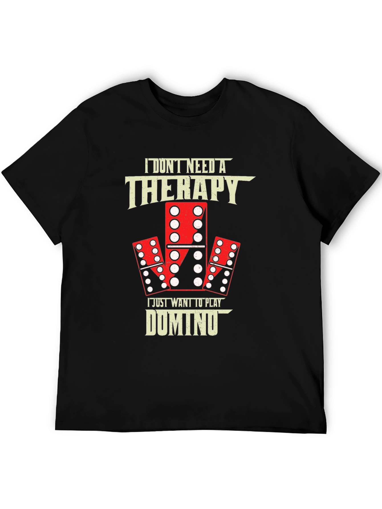 Domino Therapy T-Shirt - Play Dominoes!