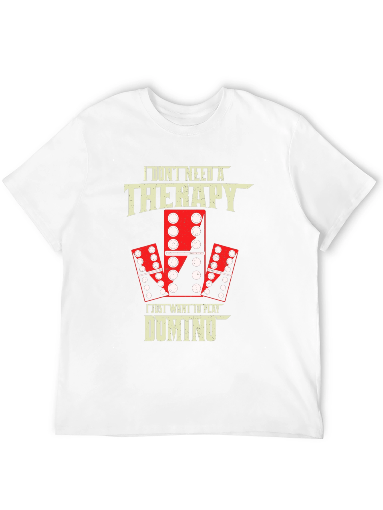 Domino Therapy T-Shirt - Play Dominoes!