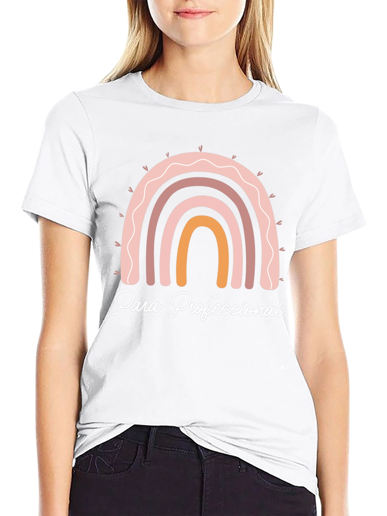 Para Professional Rainbow Graphic T-Shirt