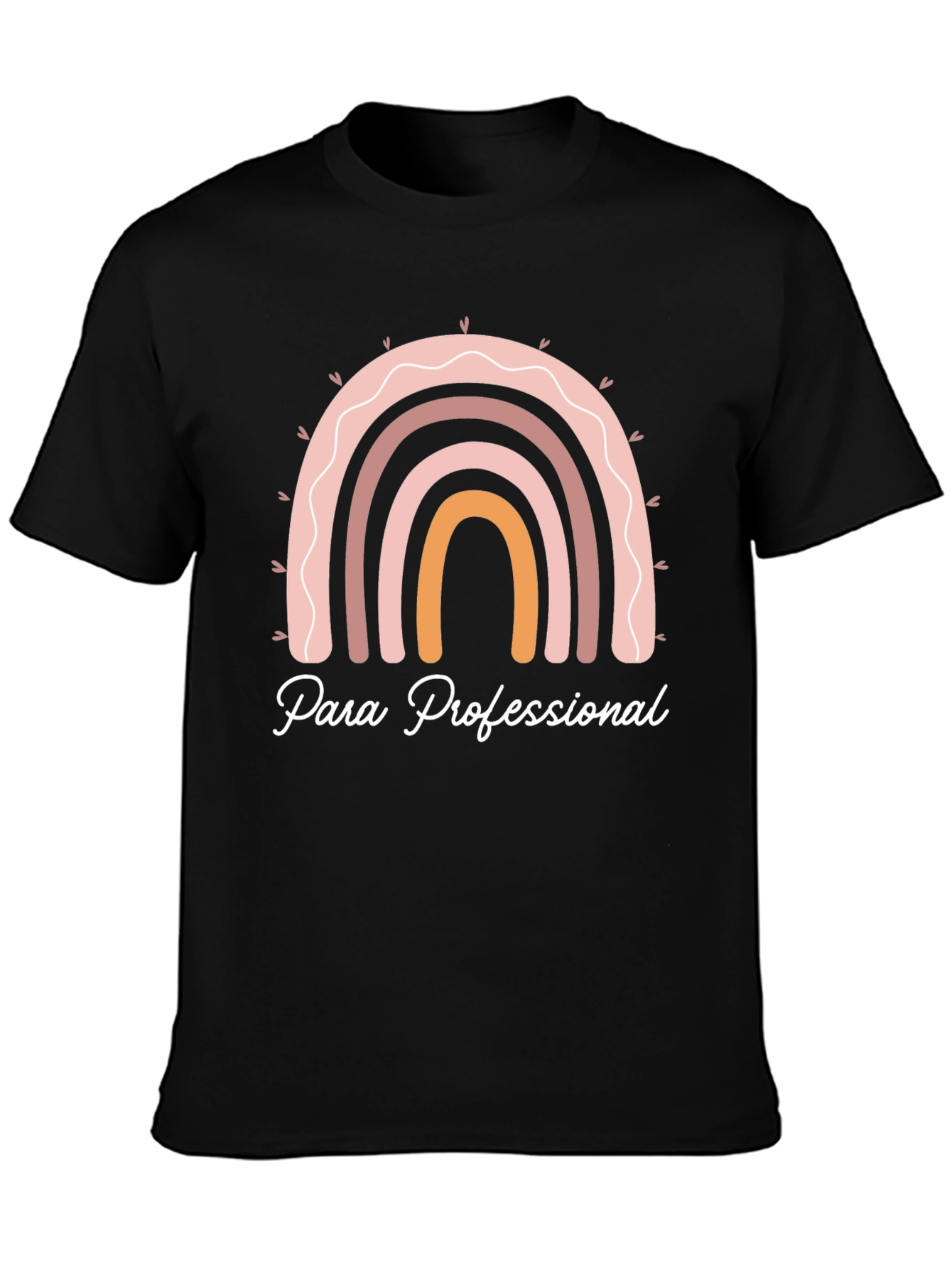 Para Professional Rainbow Graphic T-Shirt