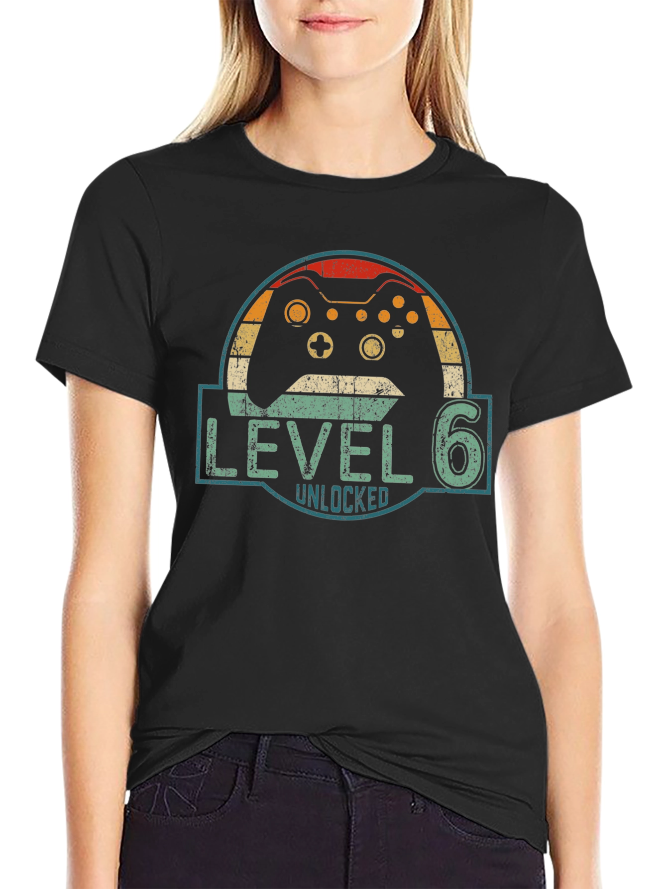 Level 6 Unlocked Gaming T-Shirt