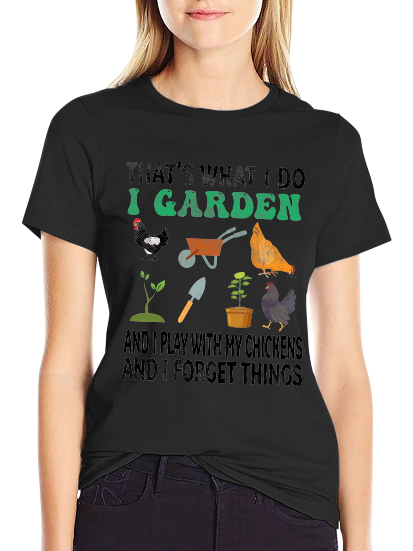 Gardener & Chicken Lover T-Shirt