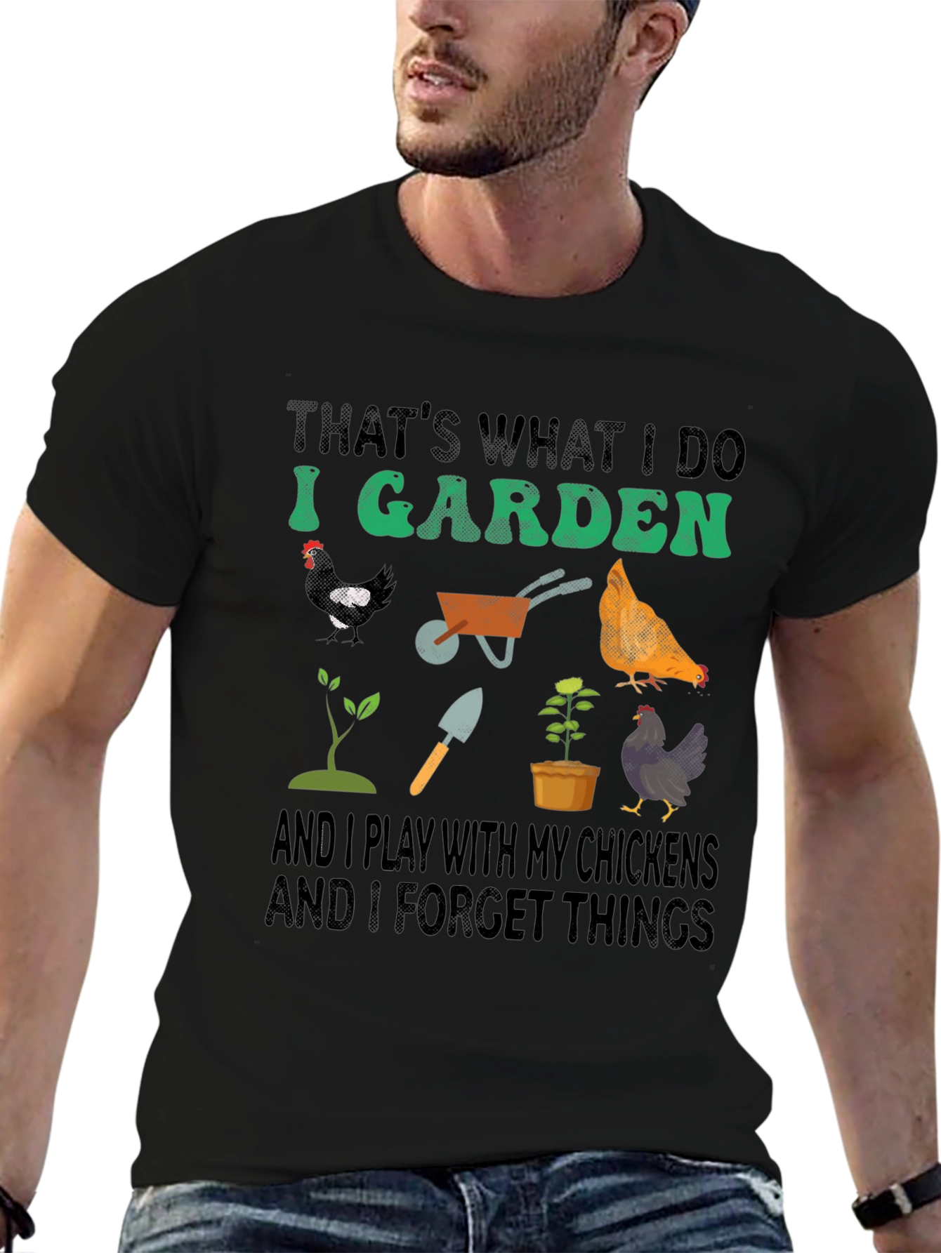 Gardener & Chicken Lover T-Shirt