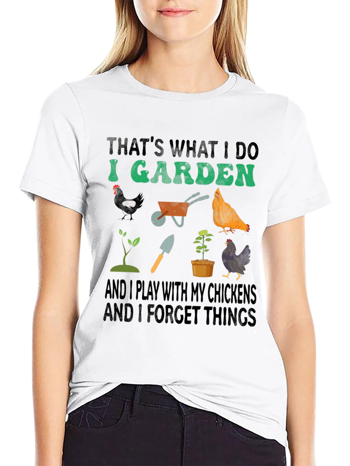 Gardener & Chicken Lover T-Shirt