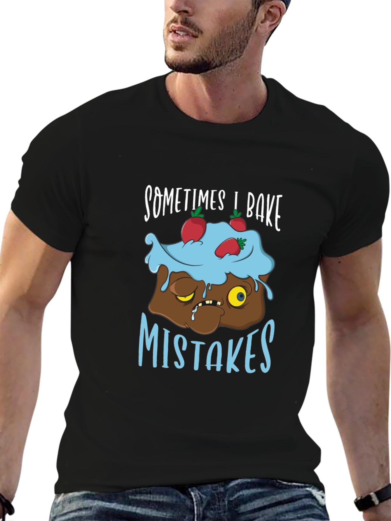 Bake Mistakes T-Shirt Funny Baking Tee