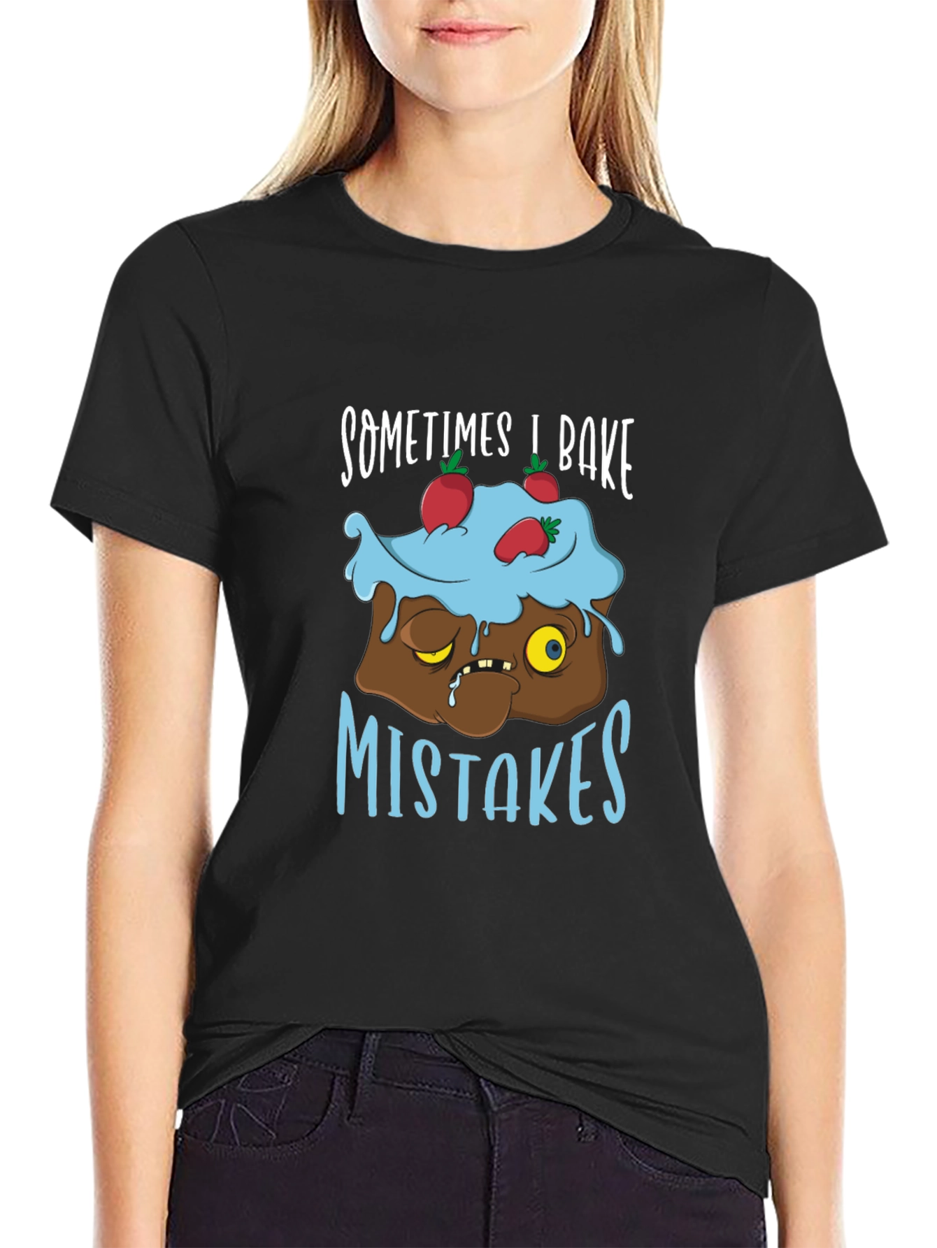 Bake Mistakes T-Shirt Funny Baking Tee
