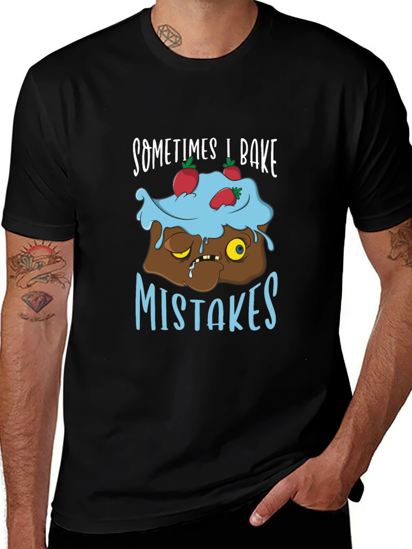 Bake Mistakes T-Shirt Funny Baking Tee
