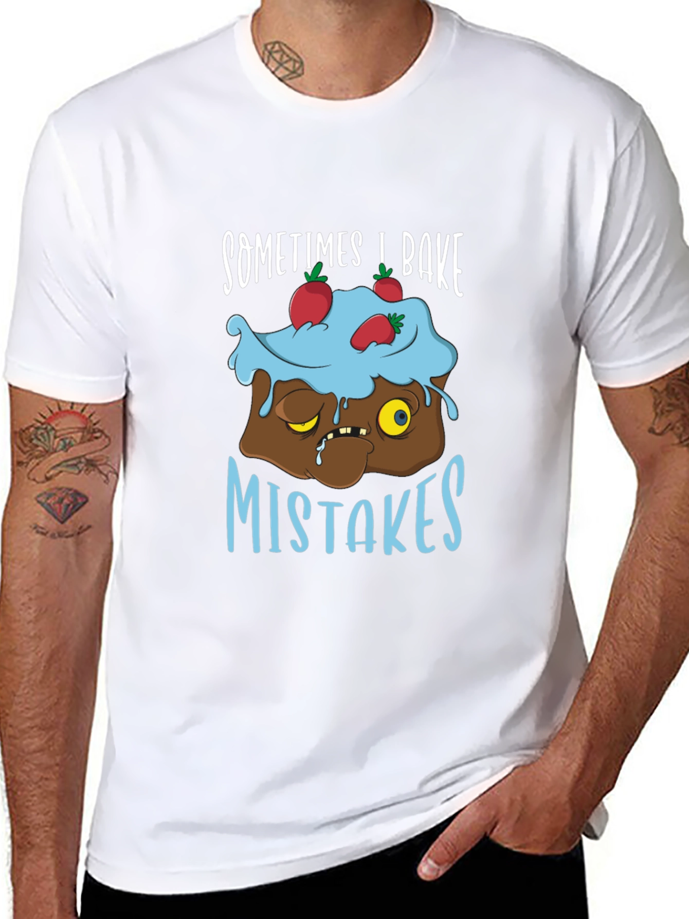 Bake Mistakes T-Shirt Funny Baking Tee