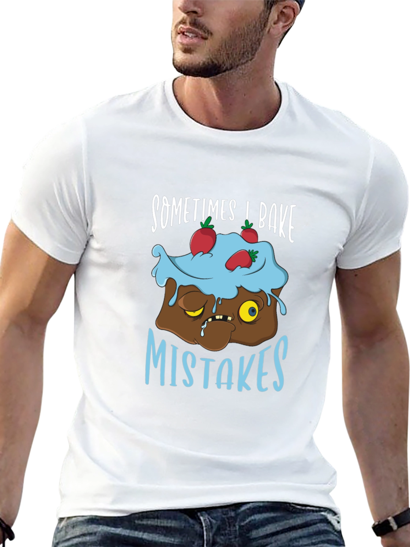 Bake Mistakes T-Shirt Funny Baking Tee