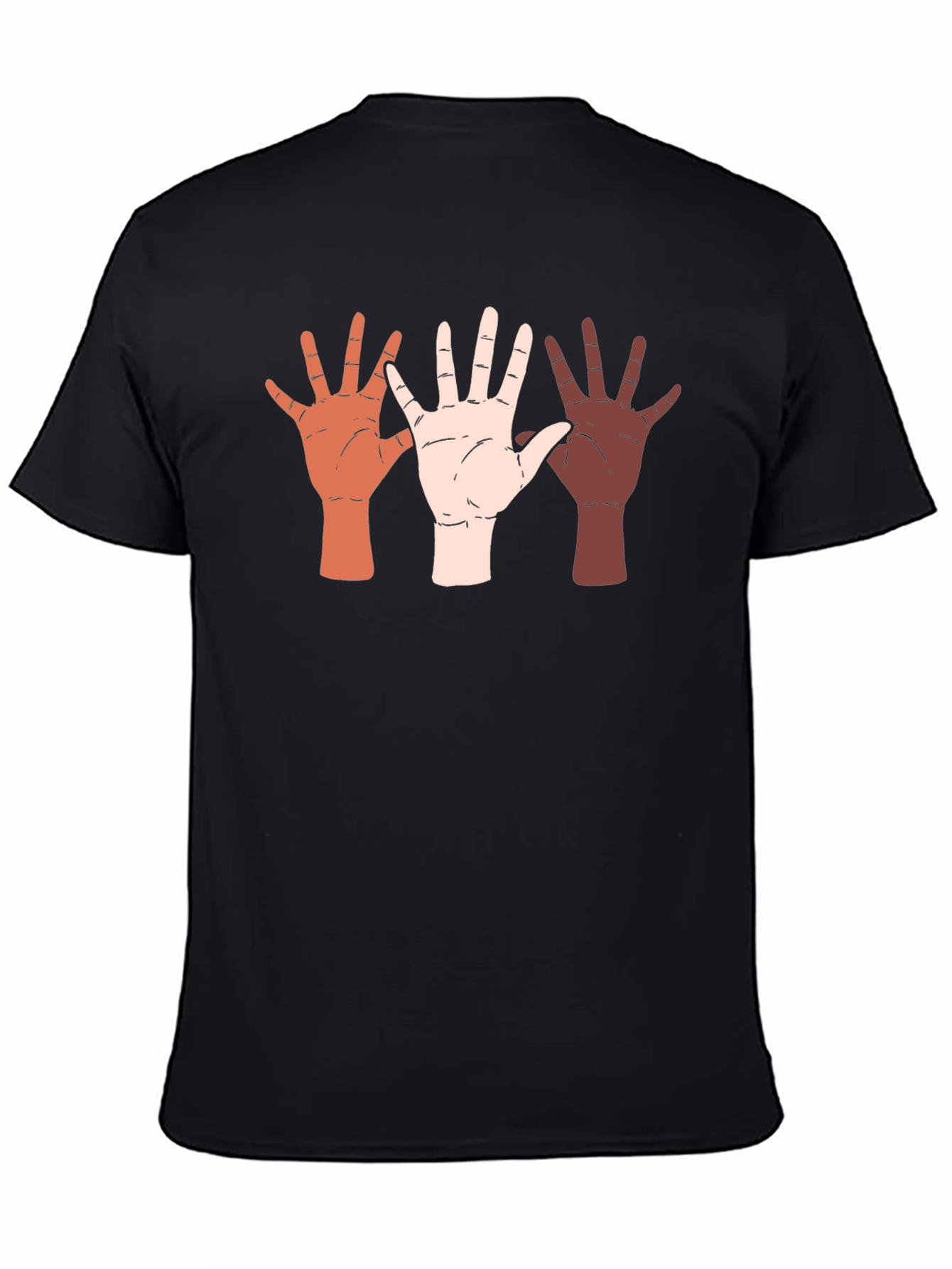 Diversity Hands Graphic Tee