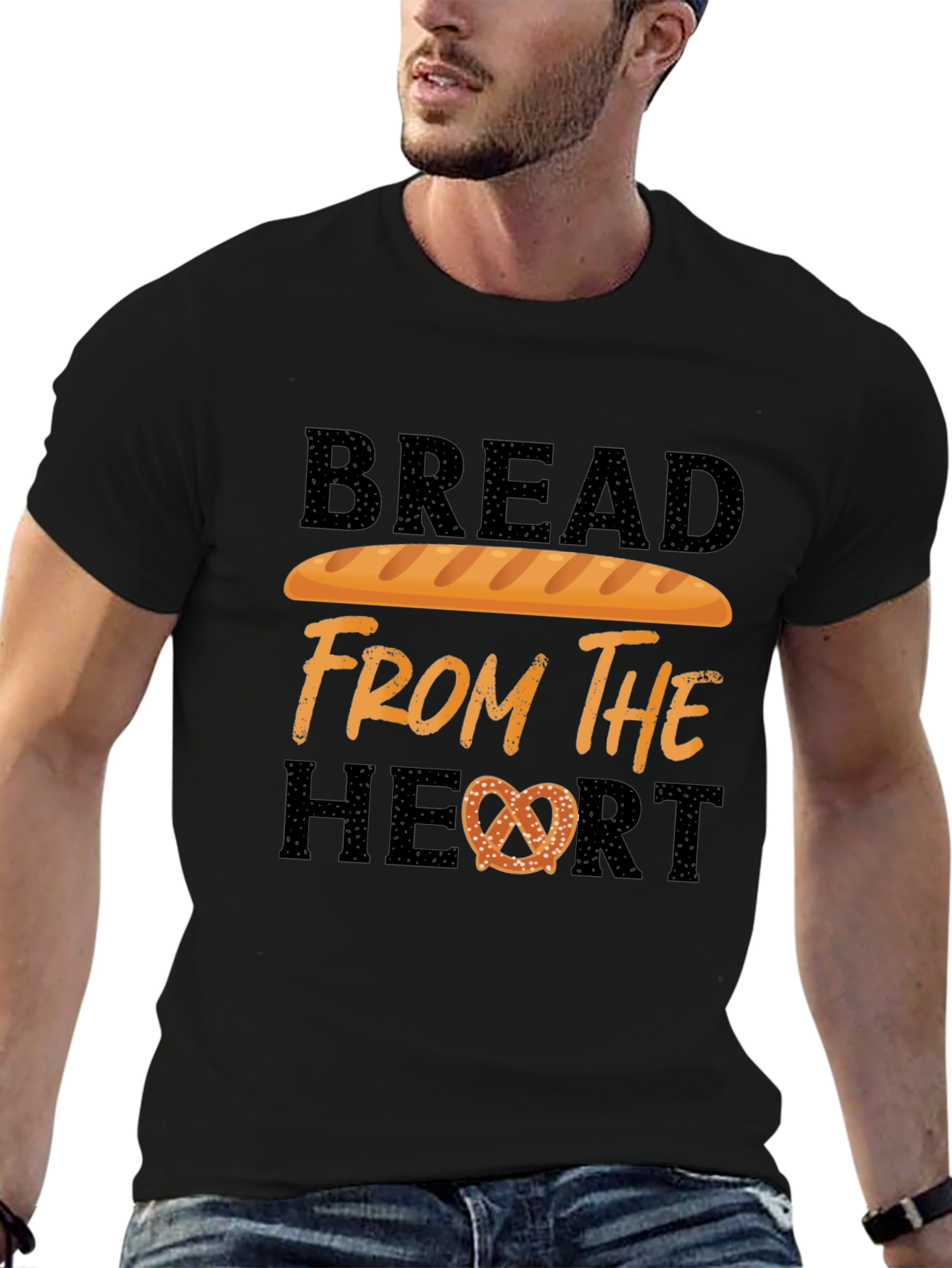 Bread From The Heart Graphic T-Shirt