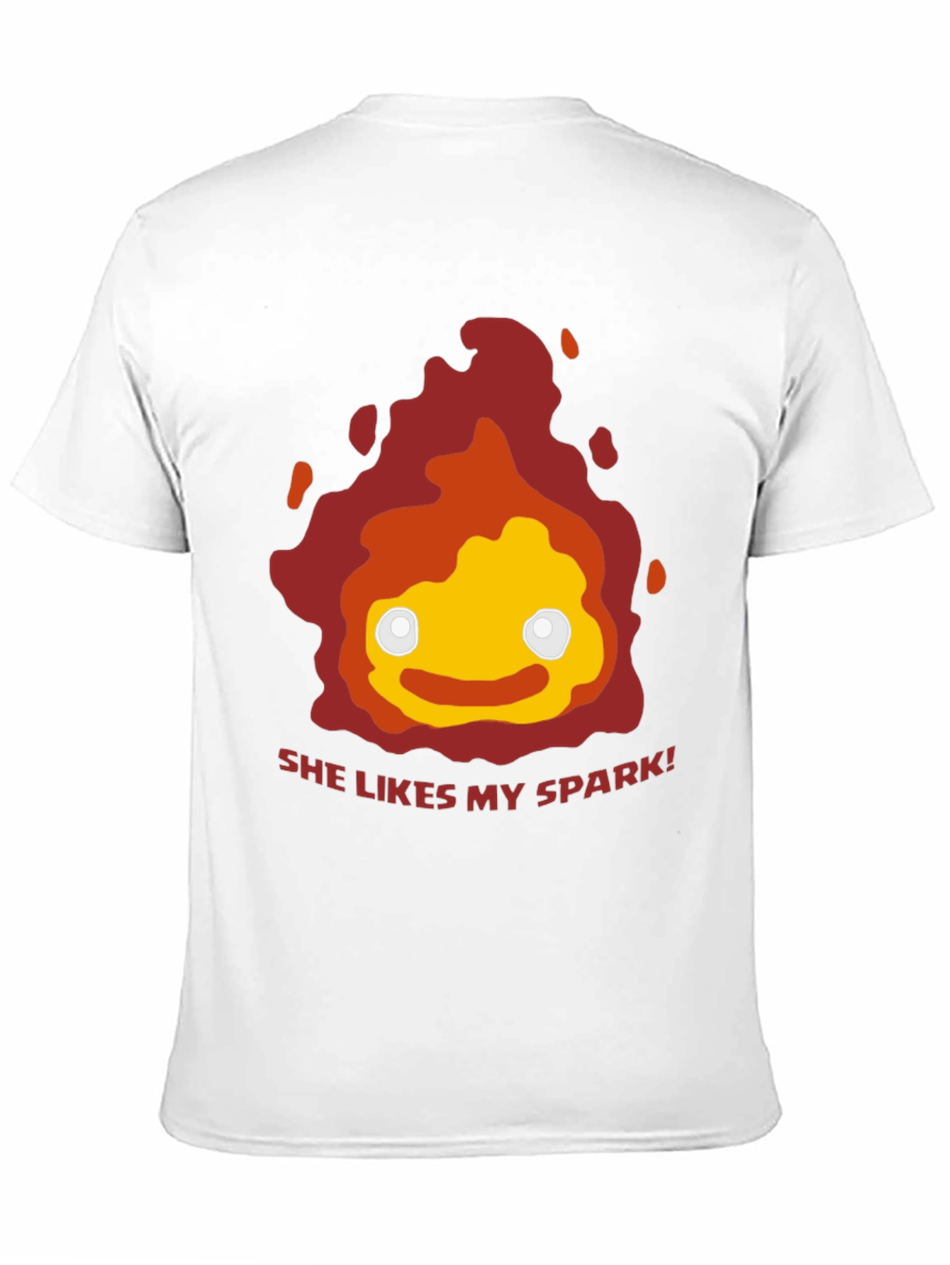 Calcifer She Likes My Spark T-Shirt