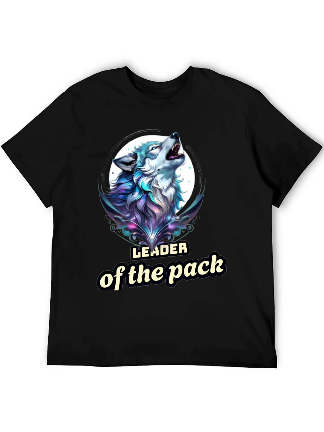 Leader of the Pack Wolf Graphic T-Shirt