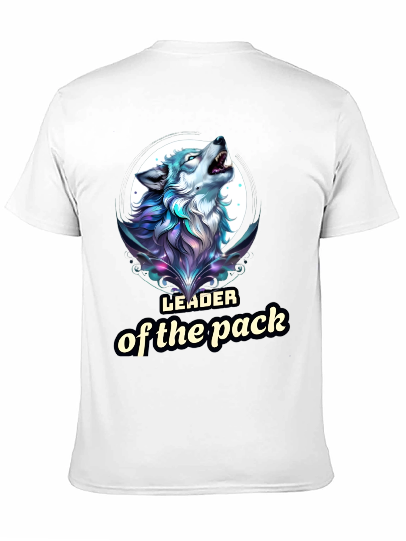 Leader of the Pack Wolf Graphic T-Shirt