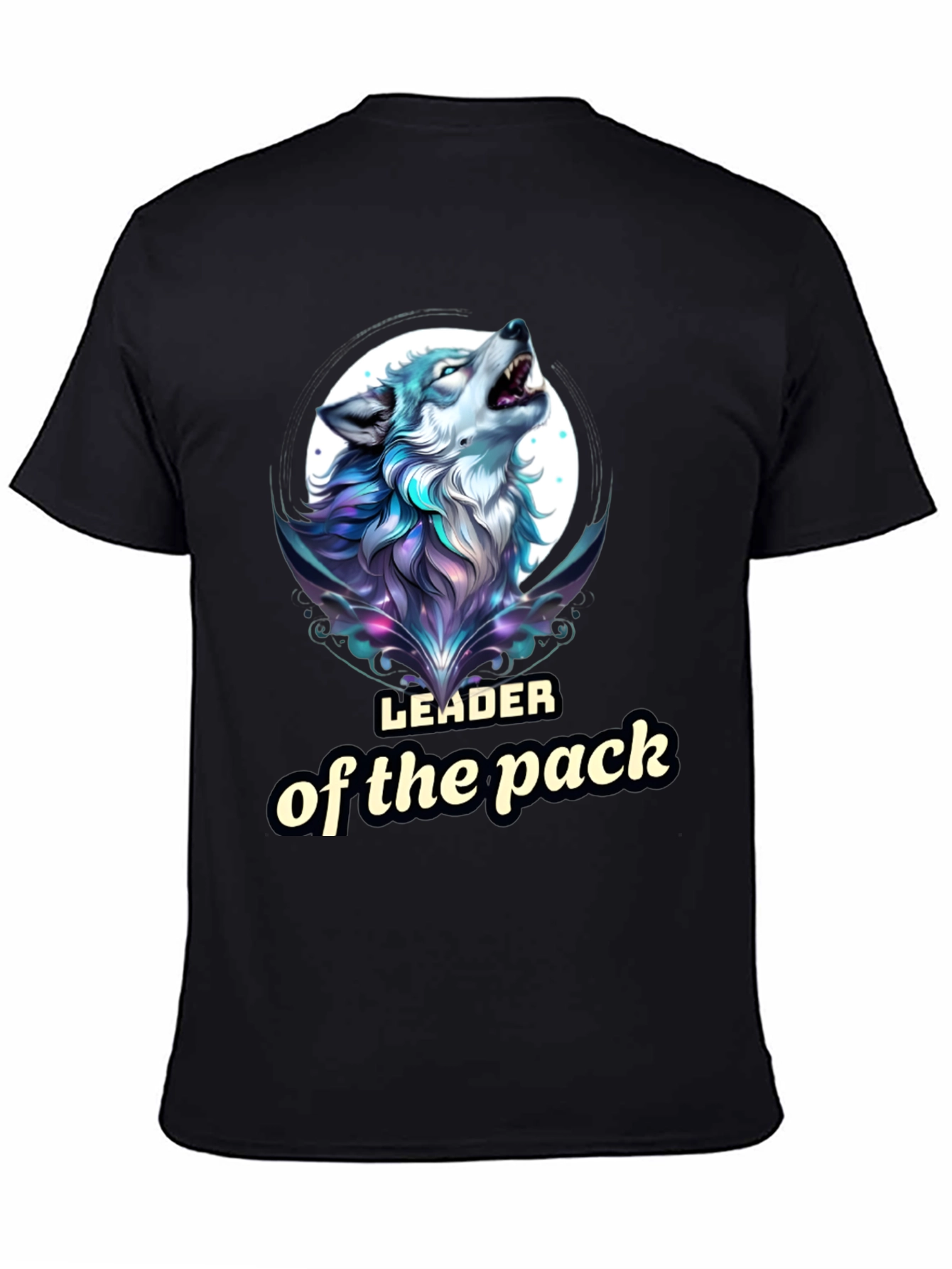 Leader of the Pack Wolf Graphic T-Shirt