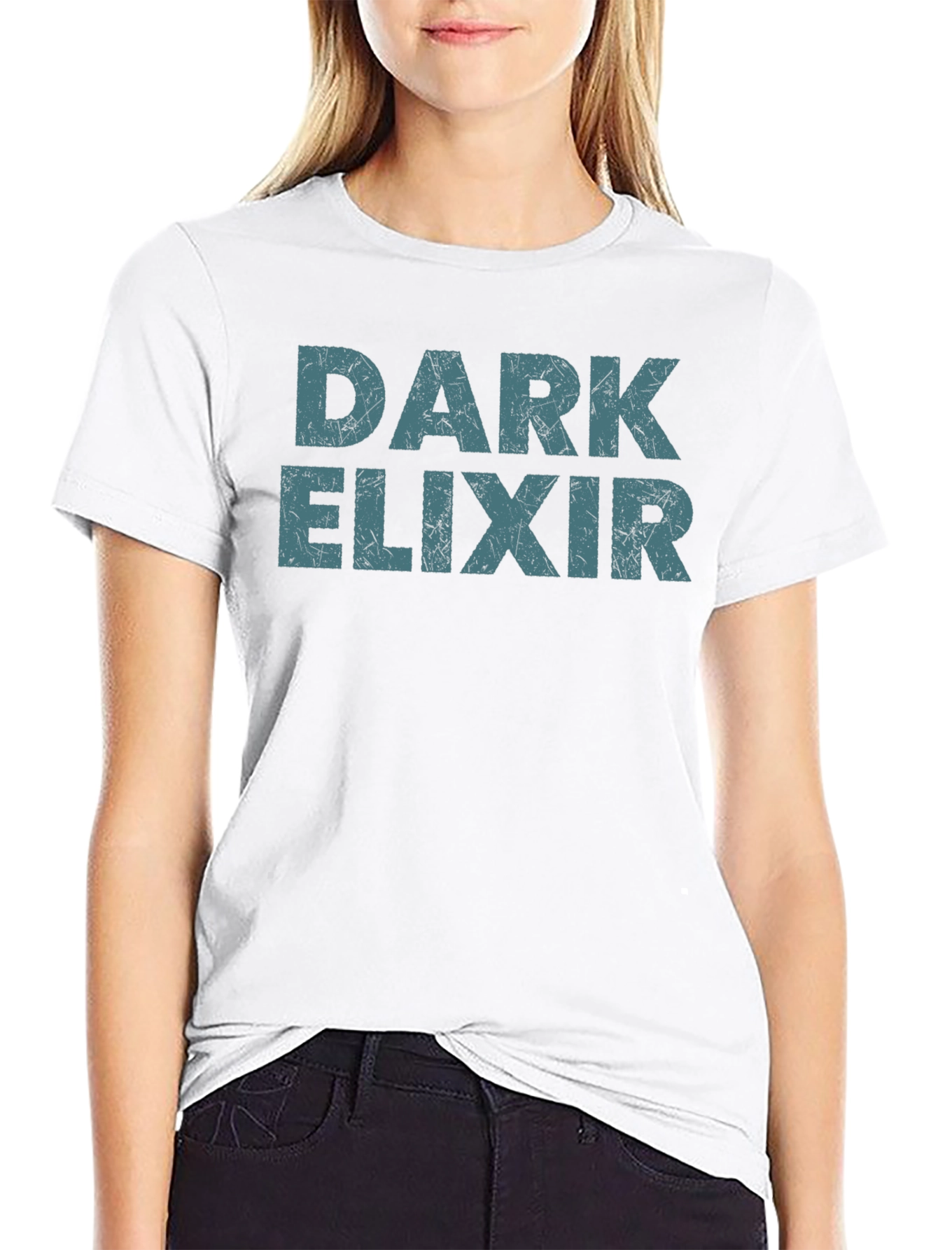 Dark Elixir Graphic Tee - Premium Black T-Shirt
