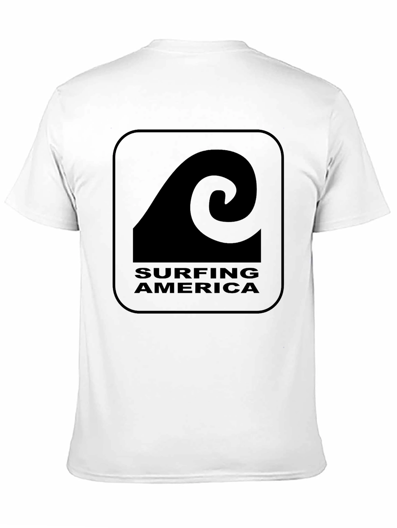 Surfing America Graphic Tee - Black