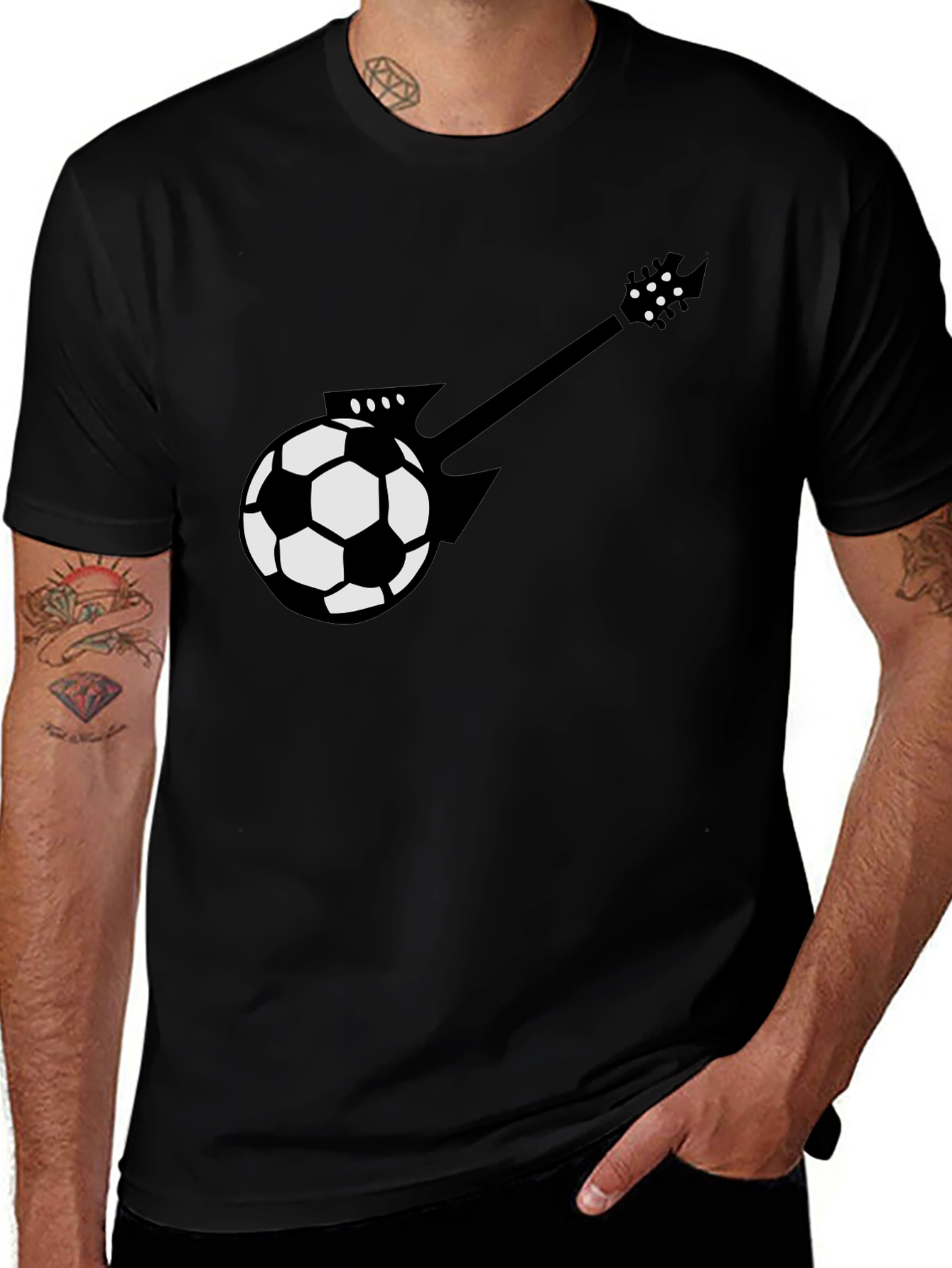 Soccer Guitar T-Shirt