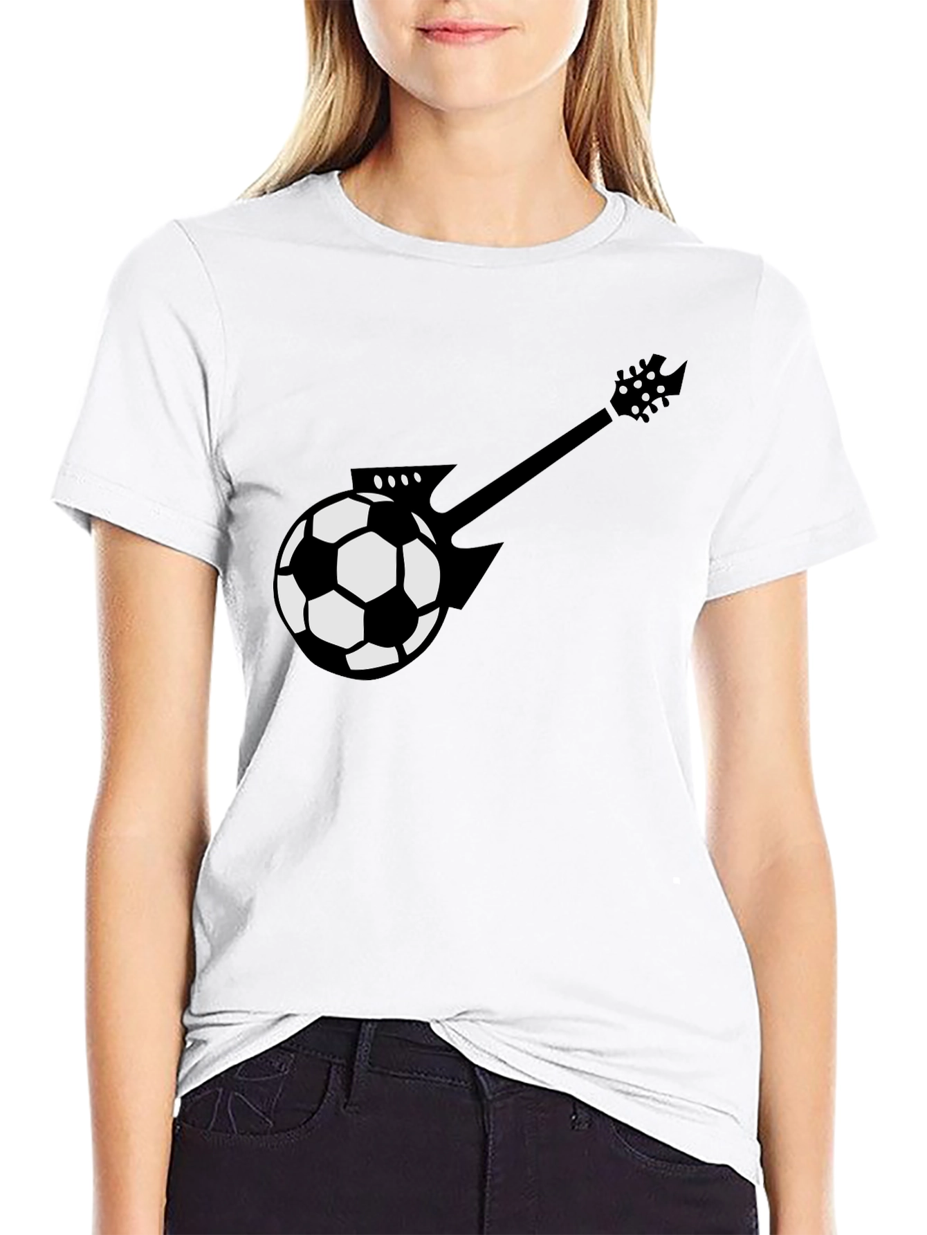 Soccer Guitar T-Shirt