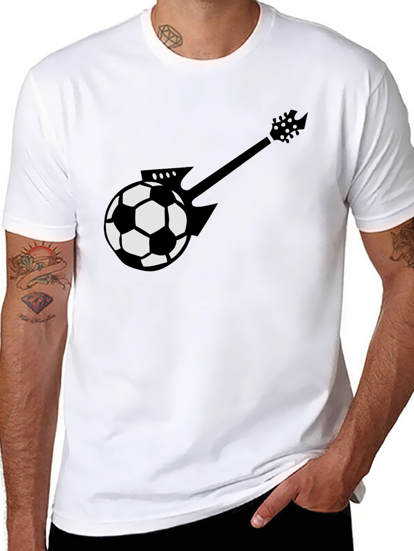 Soccer Guitar T-Shirt