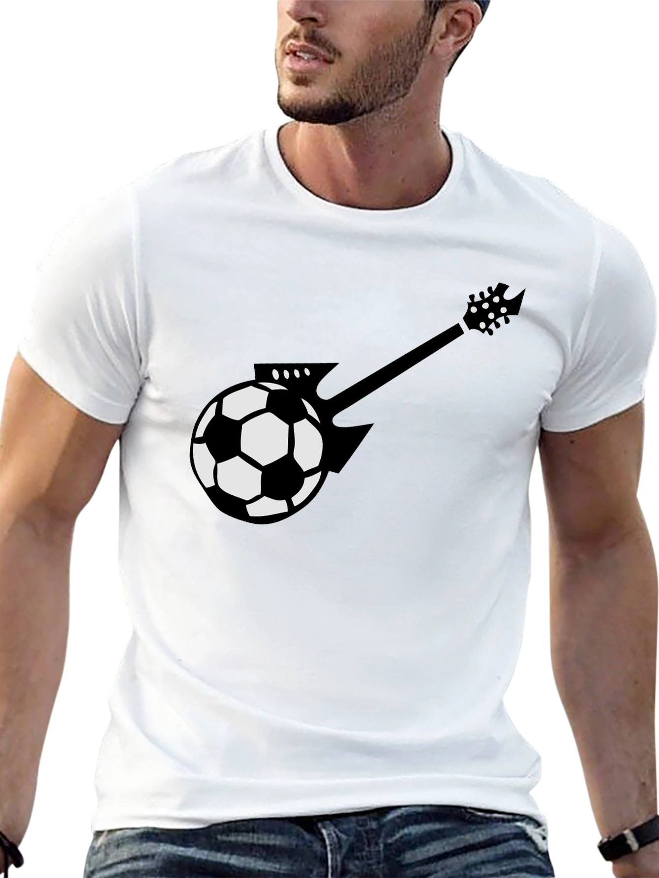 Soccer Guitar T-Shirt