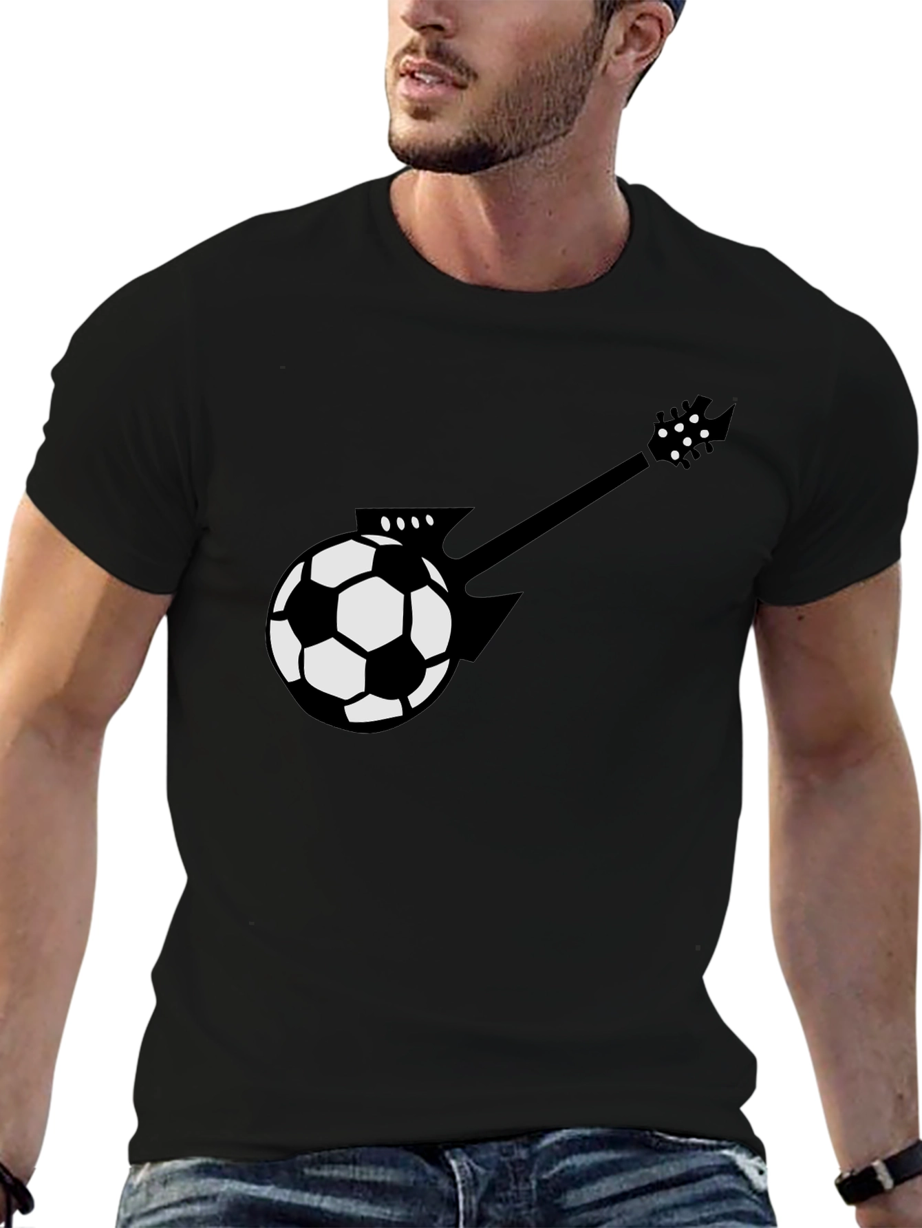 Soccer Guitar T-Shirt
