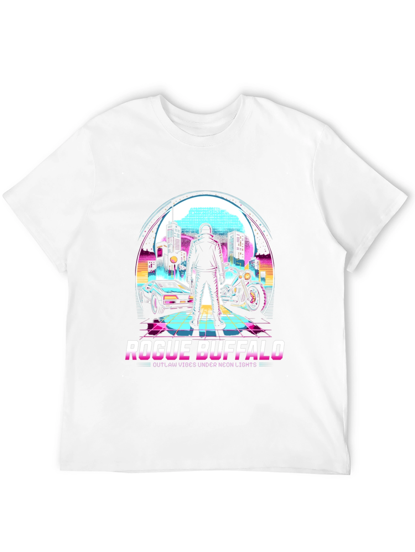 Rogue Buffalo Neon Lights T-Shirt