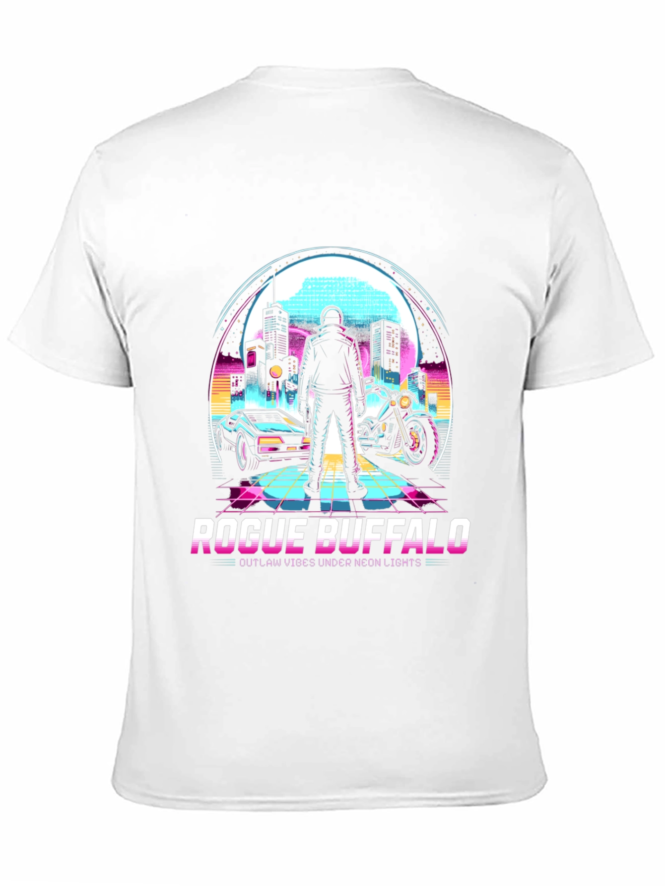Rogue Buffalo Neon Lights T-Shirt