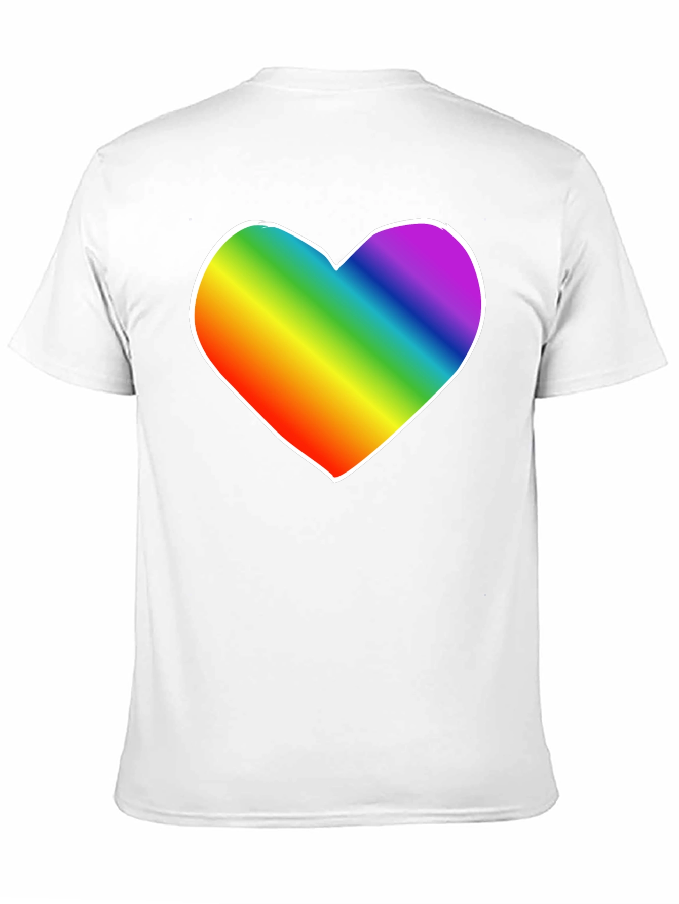 Rainbow Heart Tee - Pride Shirt
