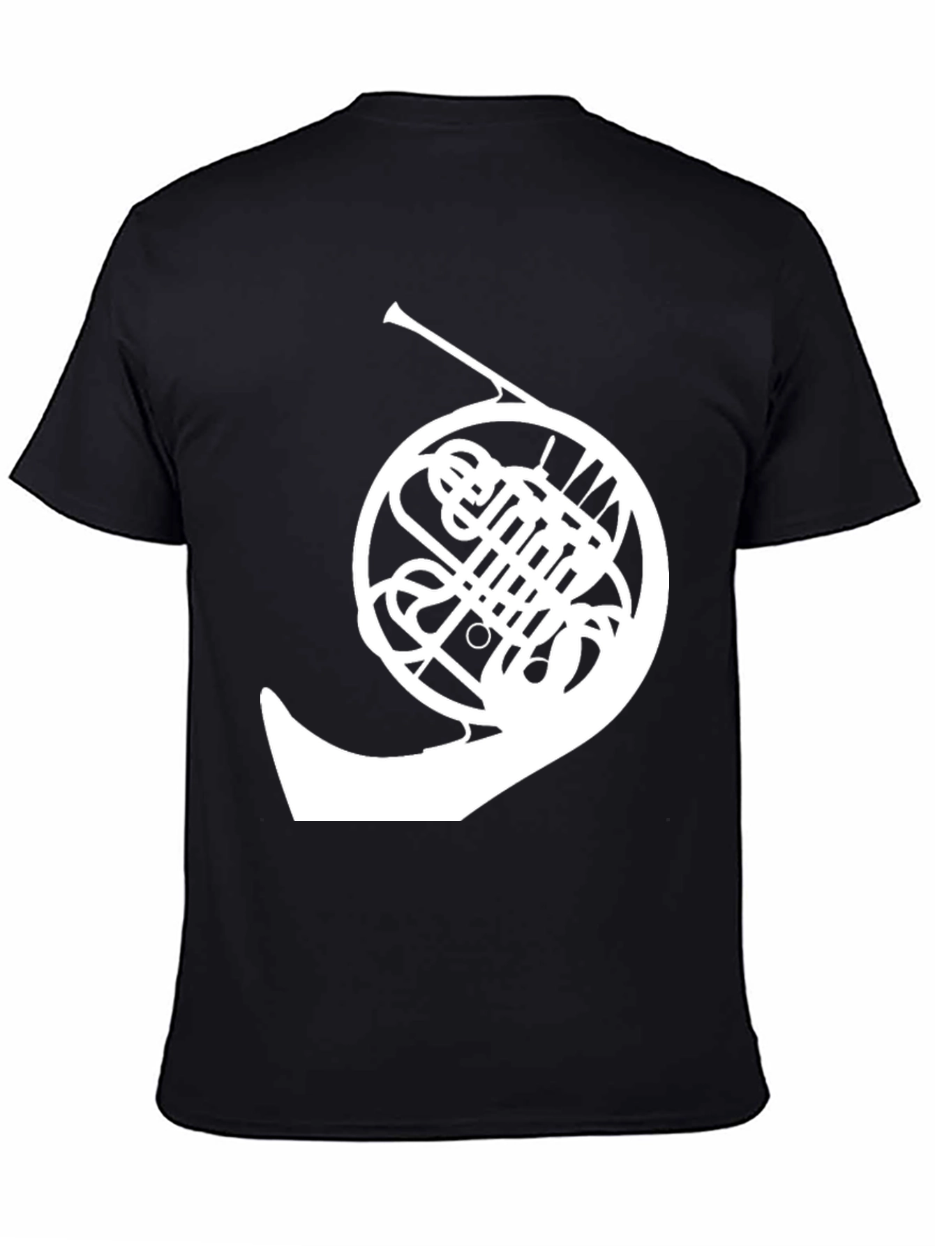 French Horn Graphic T-Shirt - Musician Tee